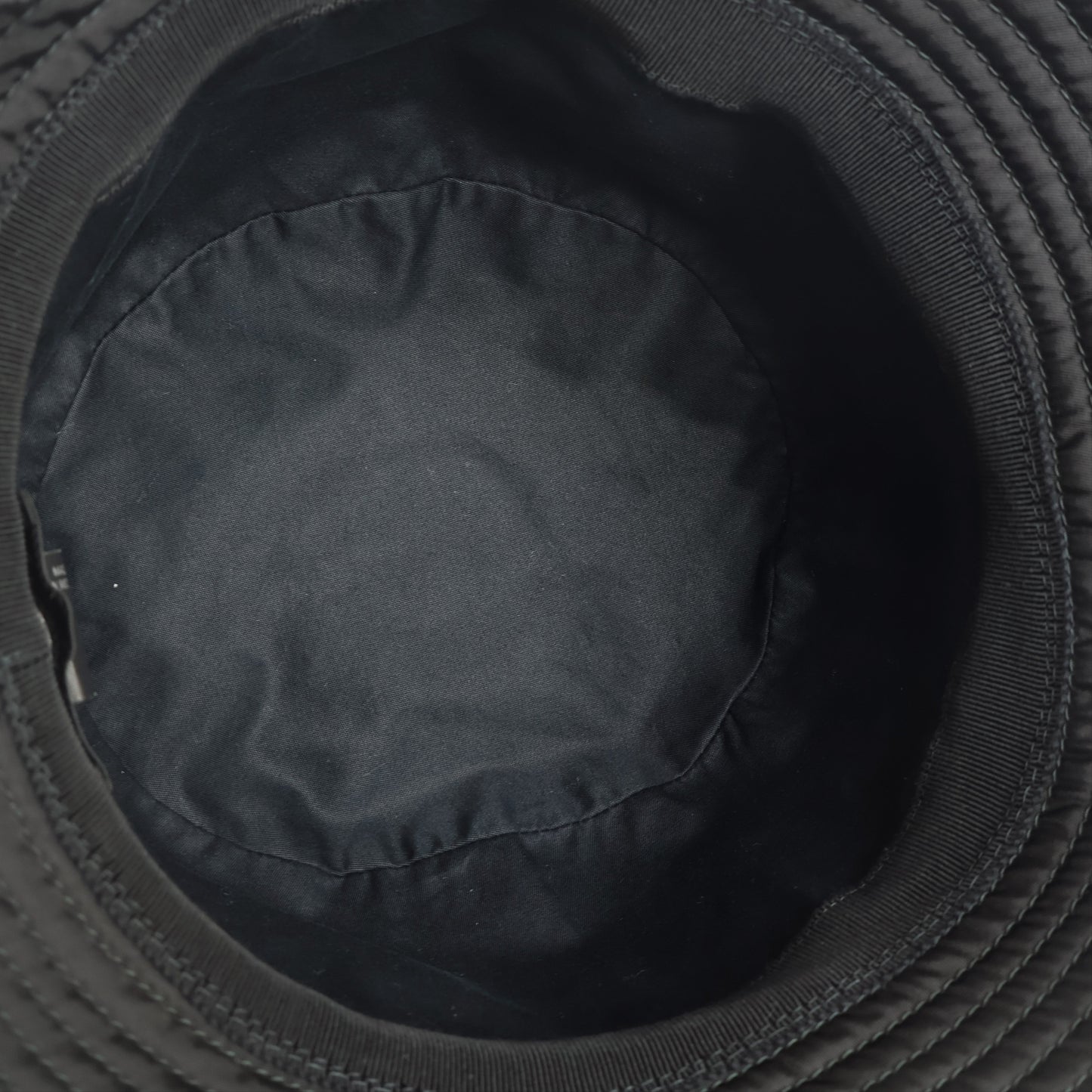 Prada Bucket Hat Black Nylon XL