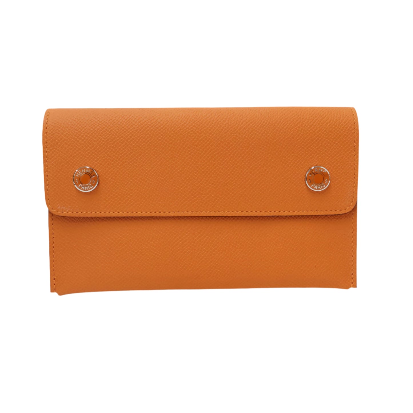 Hermes Snap Wallet Orange