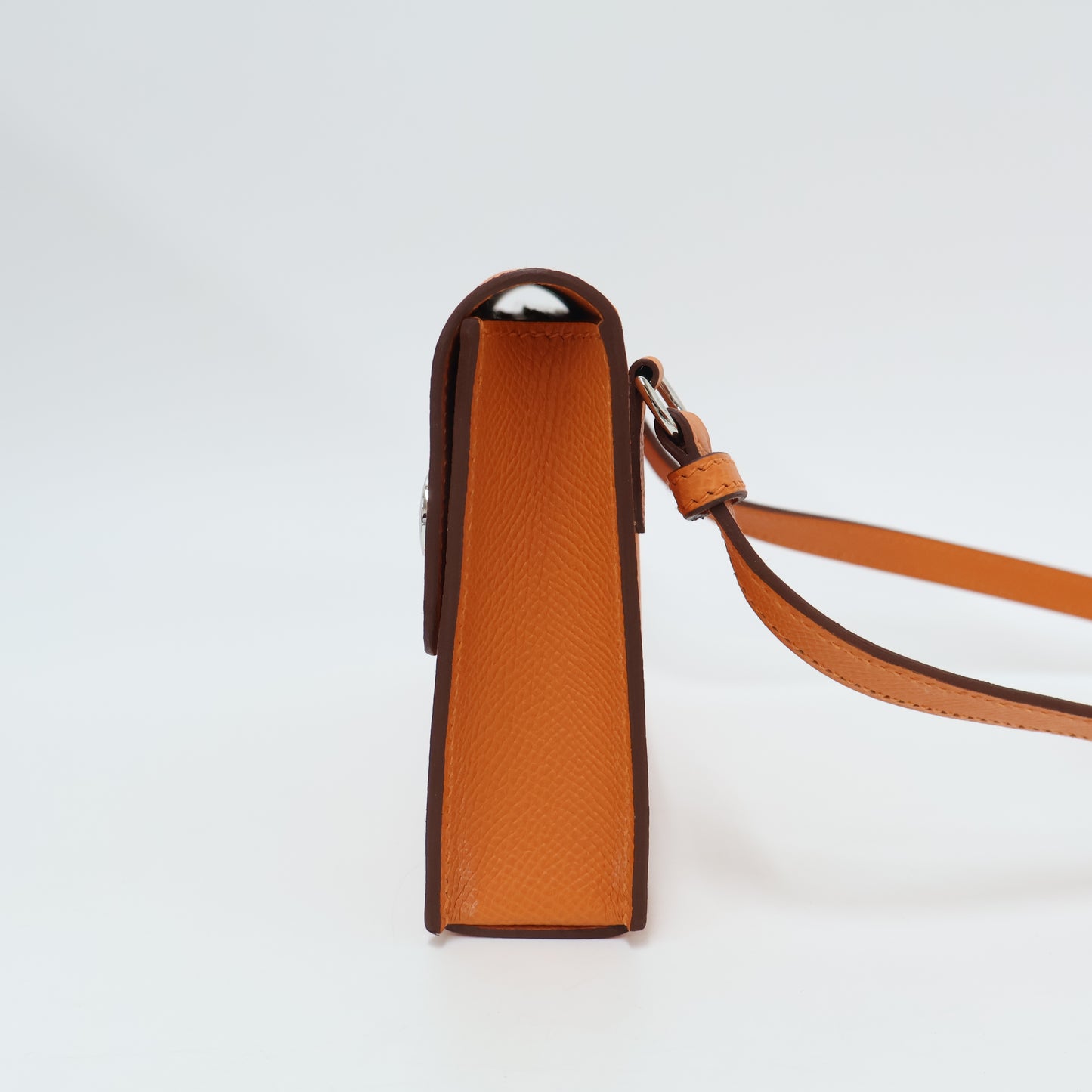 Hermes Snap Wallet Orange