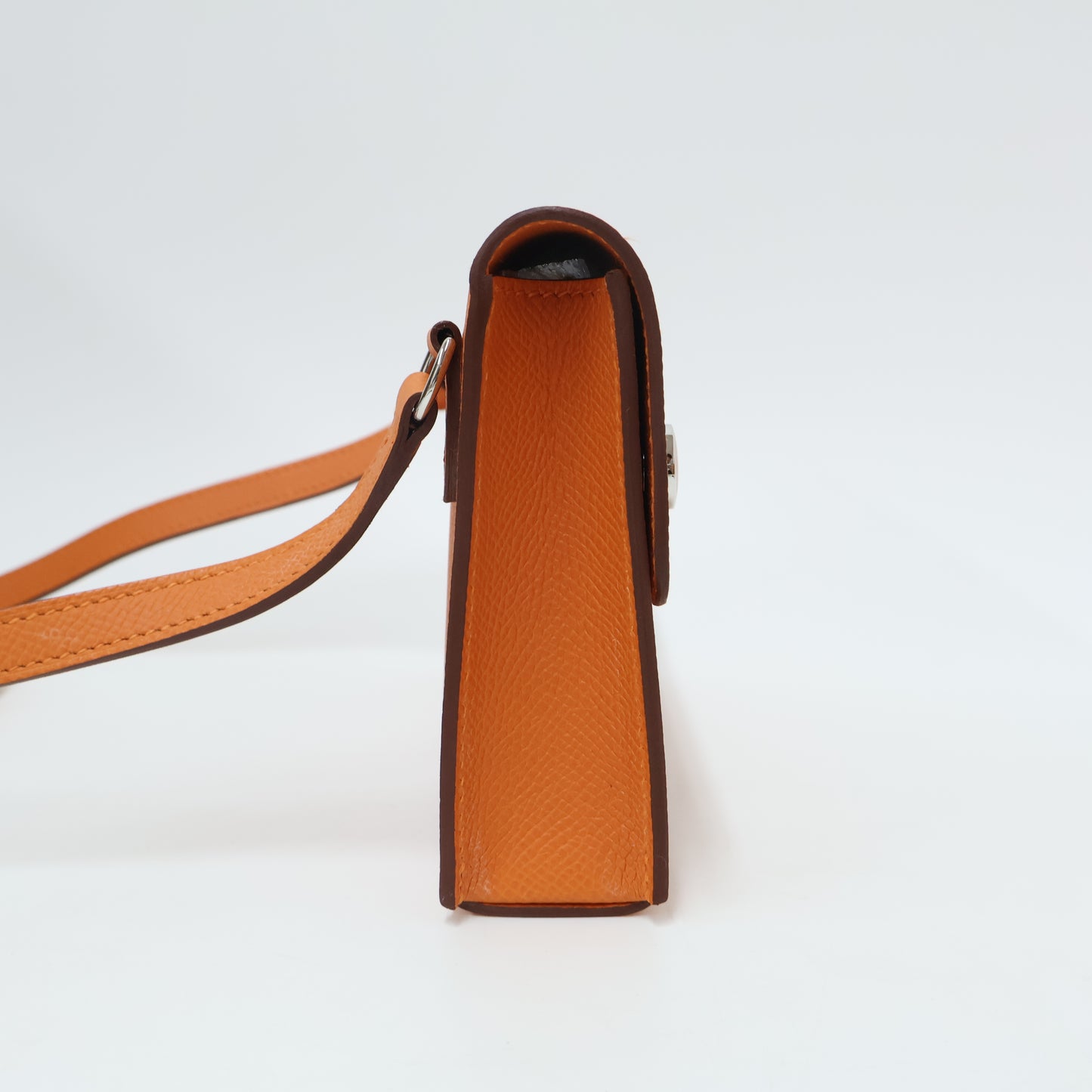 Hermes Snap Wallet Orange