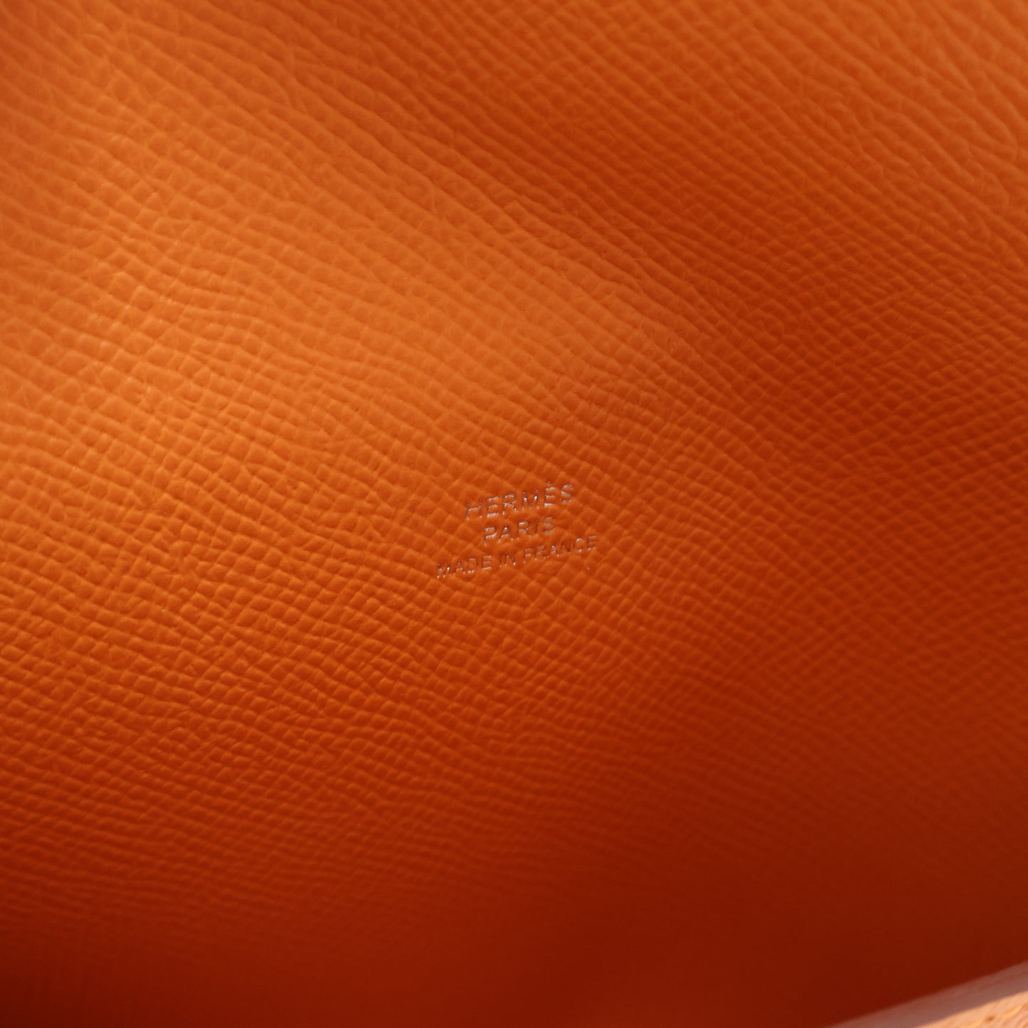 Hermes Snap Wallet Orange