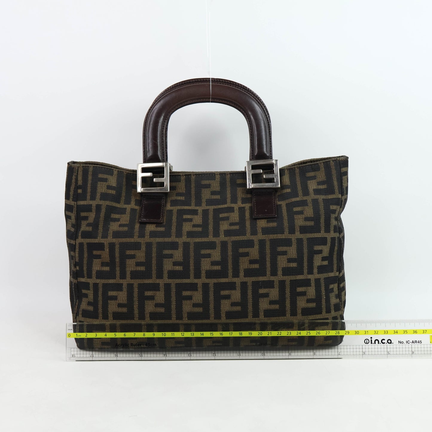 Fendi Handbag Zucca Brown