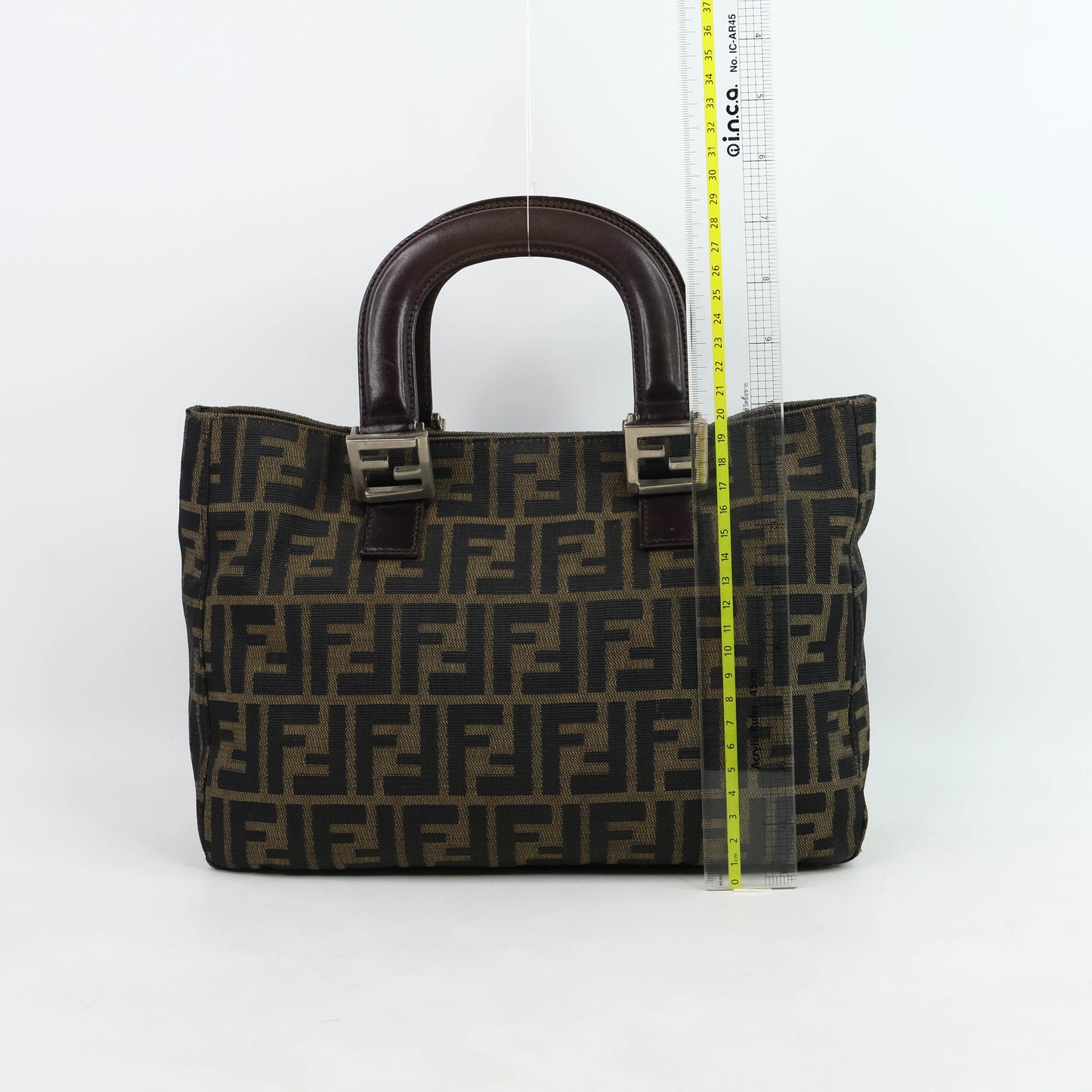 Fendi Handbag Zucca Brown