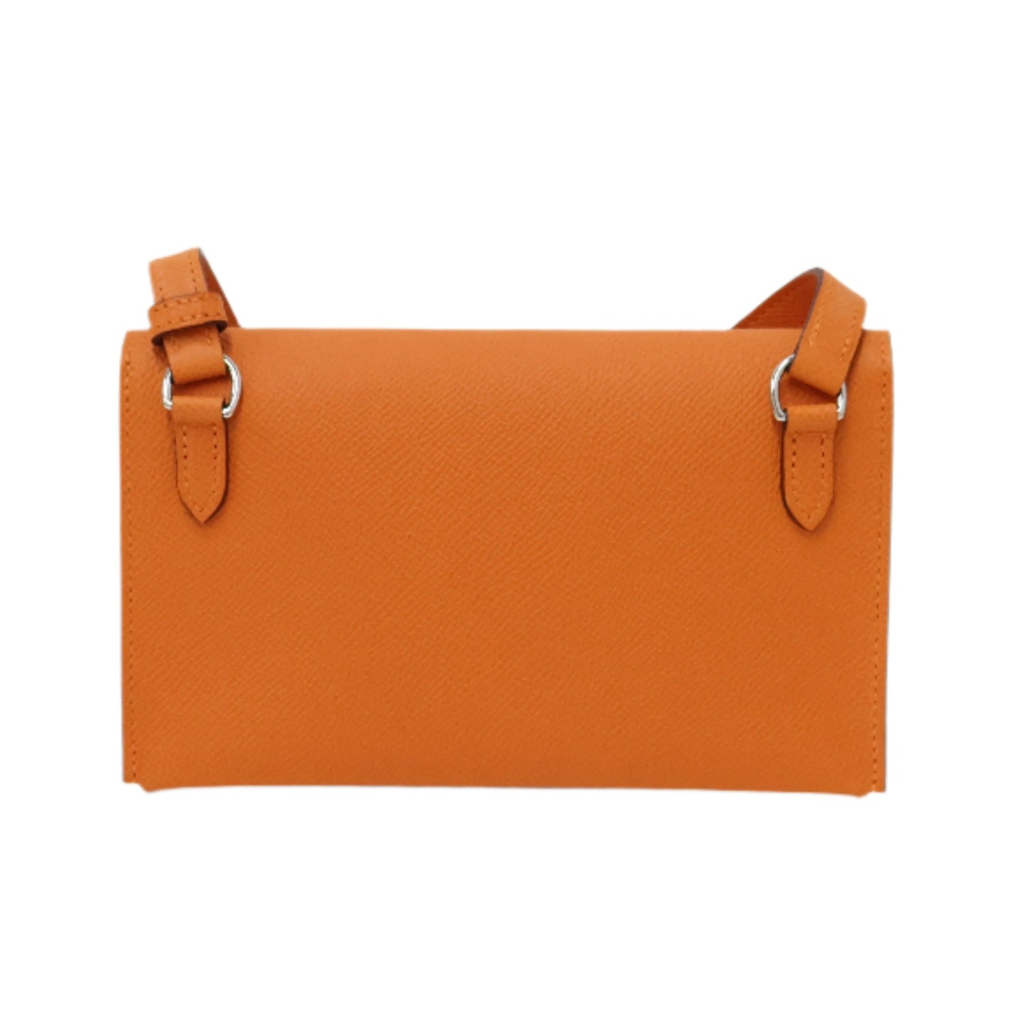 Hermes Snap Wallet Orange