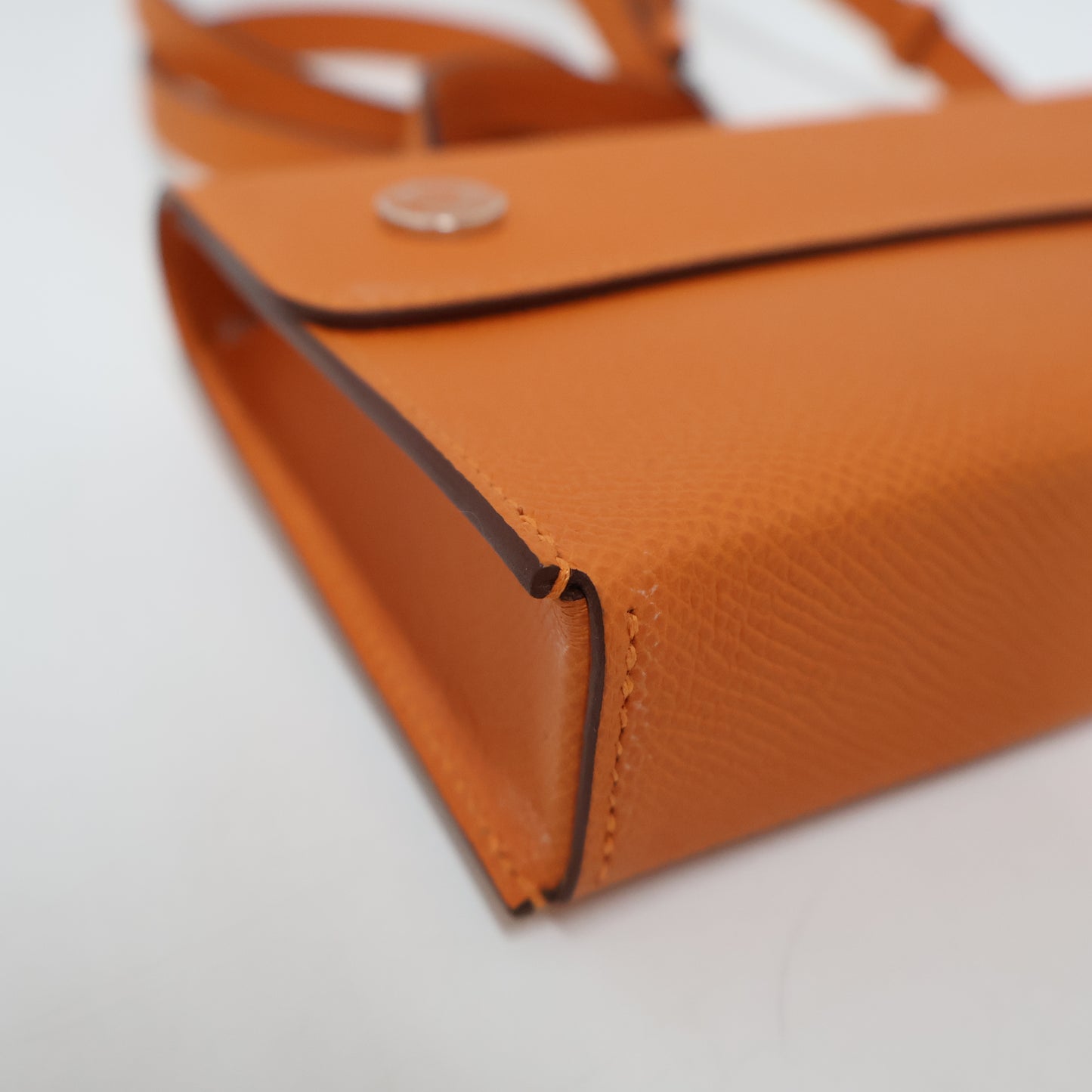 Hermes Snap Wallet Orange