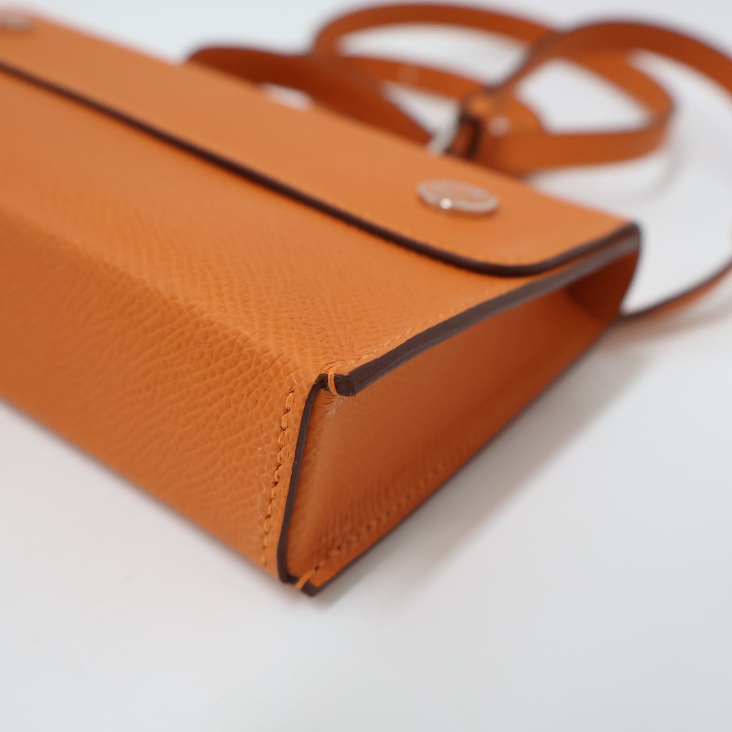 Hermes Snap Wallet Orange