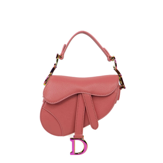 Christian Dior Saddle Micro Pink