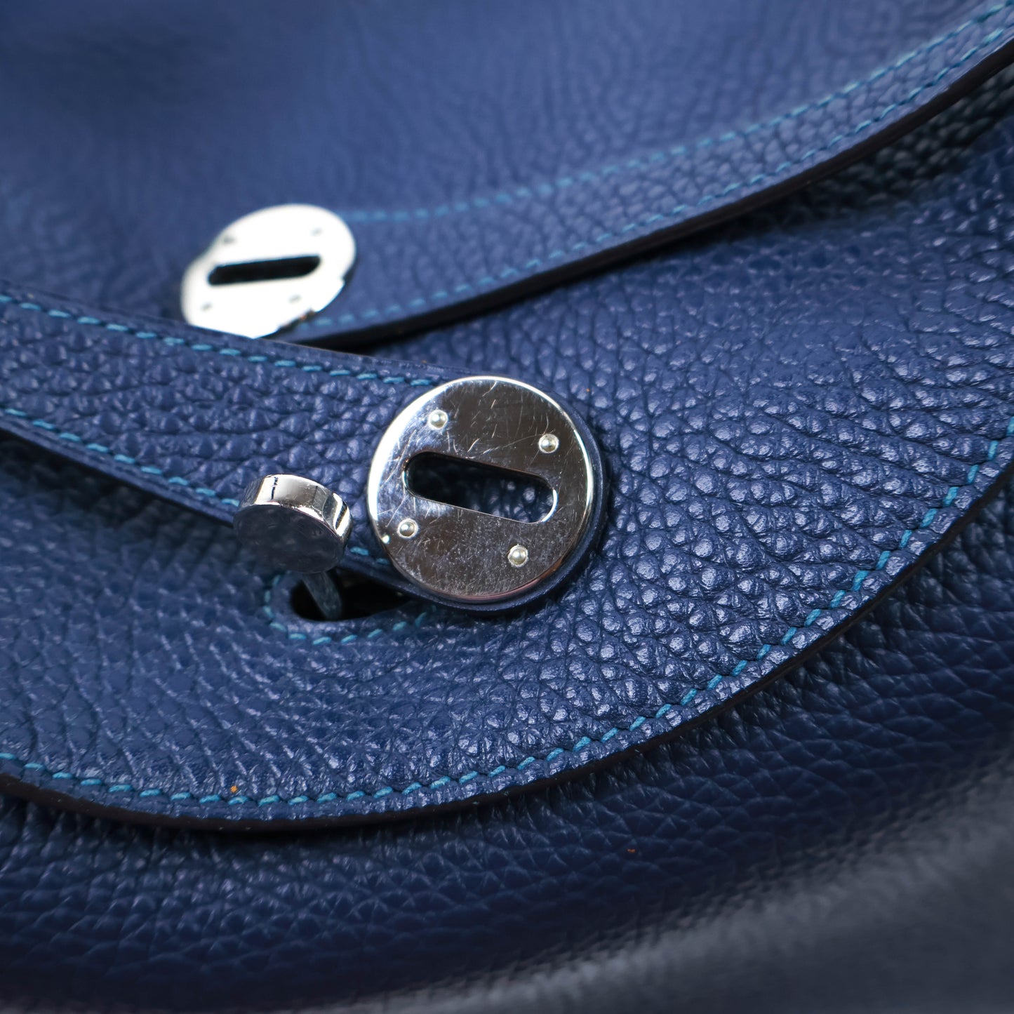 Hermes Lindy30 Eclat blue Saphir/Blue Izmir