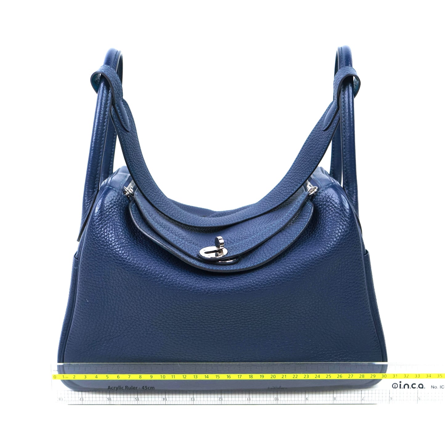 Hermes Lindy30 Eclat blue Saphir/Blue Izmir