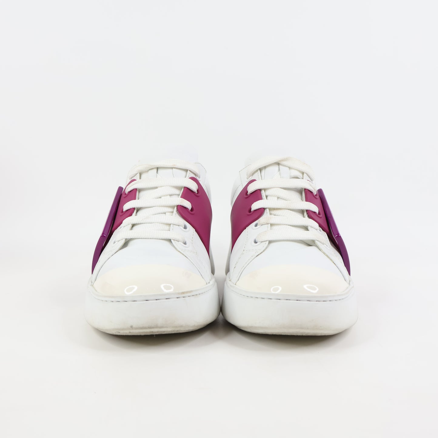 Roger Vivier Sneakers White Pink