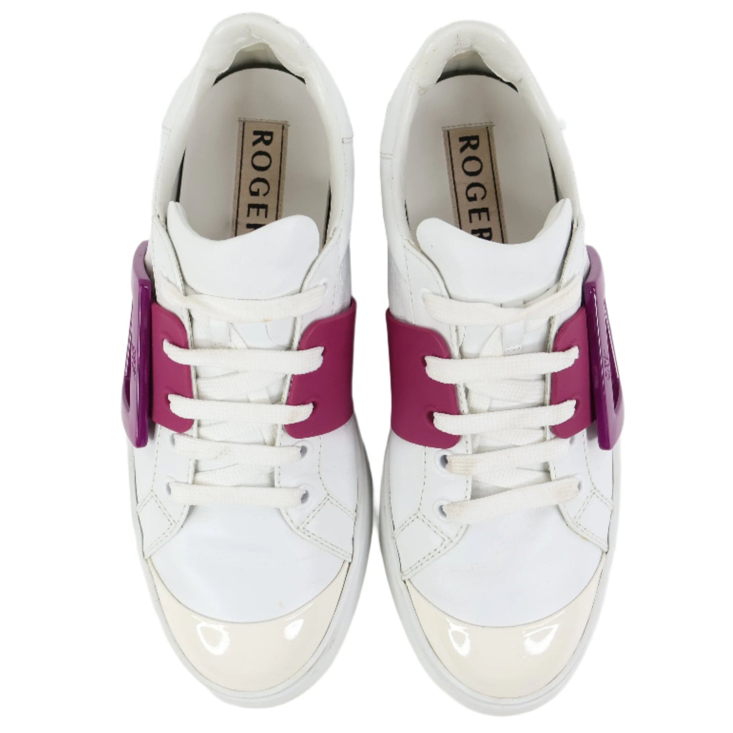 Roger Vivier Sneakers White Pink