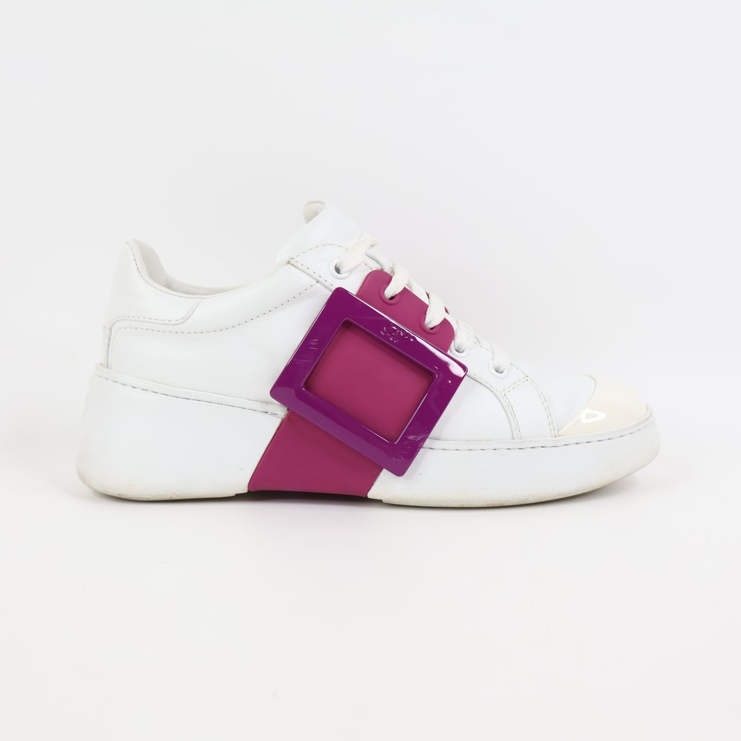 Roger Vivier Sneakers White Pink