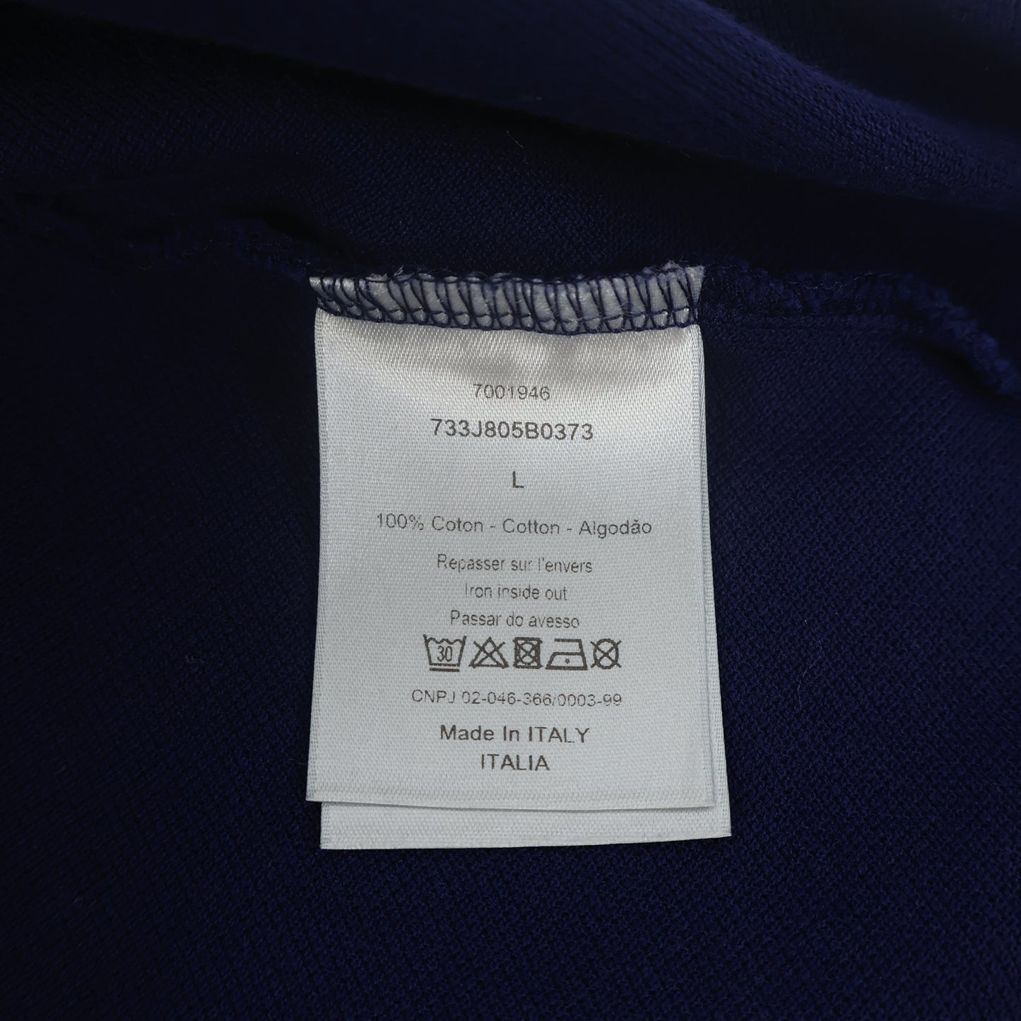 Christian Dior Polo Shirt Navy