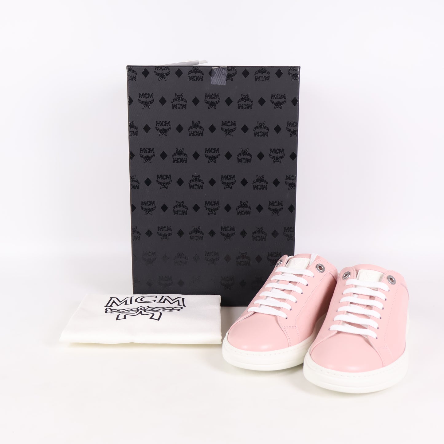 MCM Sneakers Slip on Pink 37