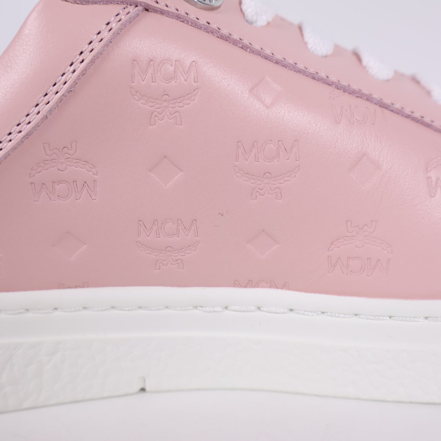 MCM Sneakers Slip on Pink 37