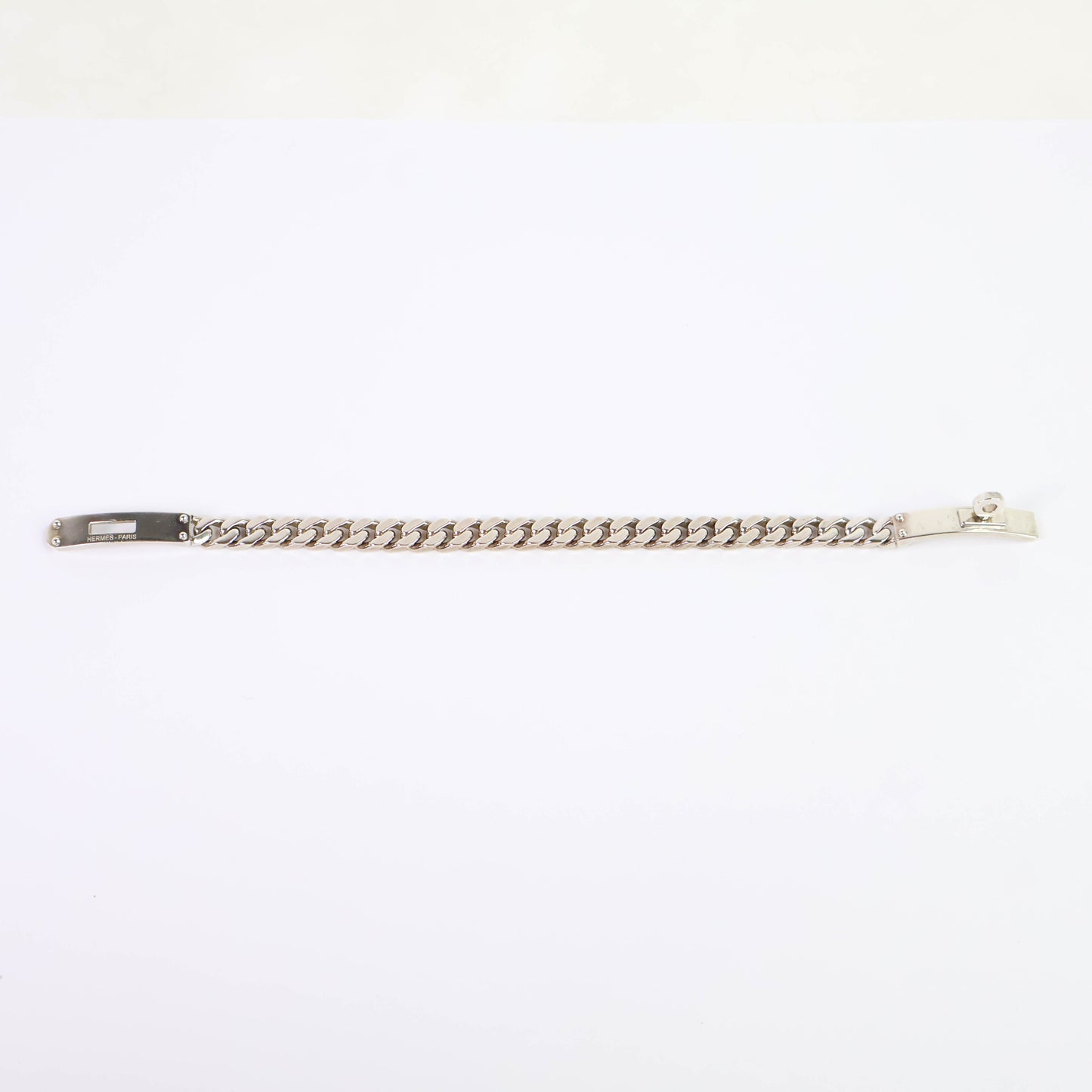 Hermes Bracelet Kelly Chain Silver