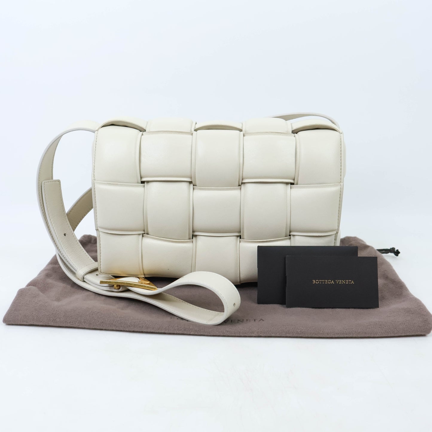 Bottega Veneta Padded Chalk