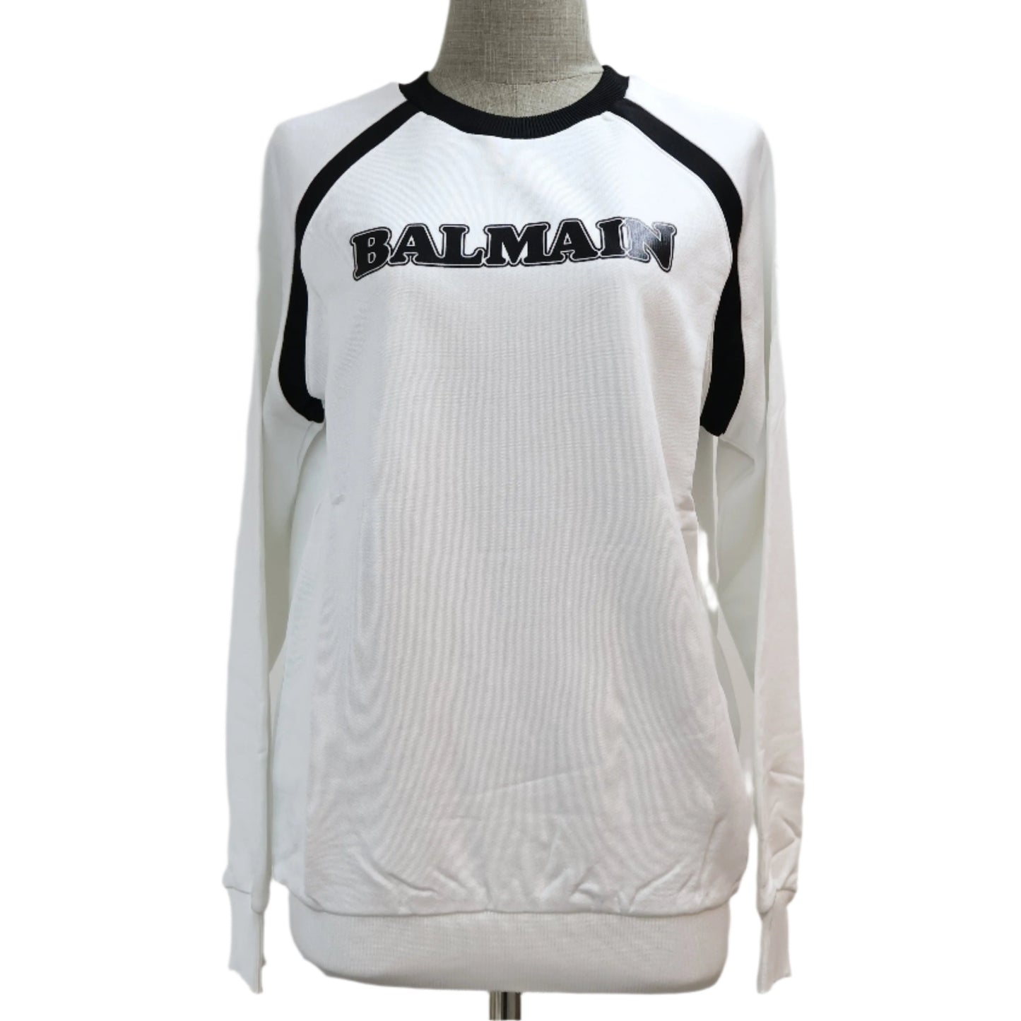 Balmain Sweater White Black