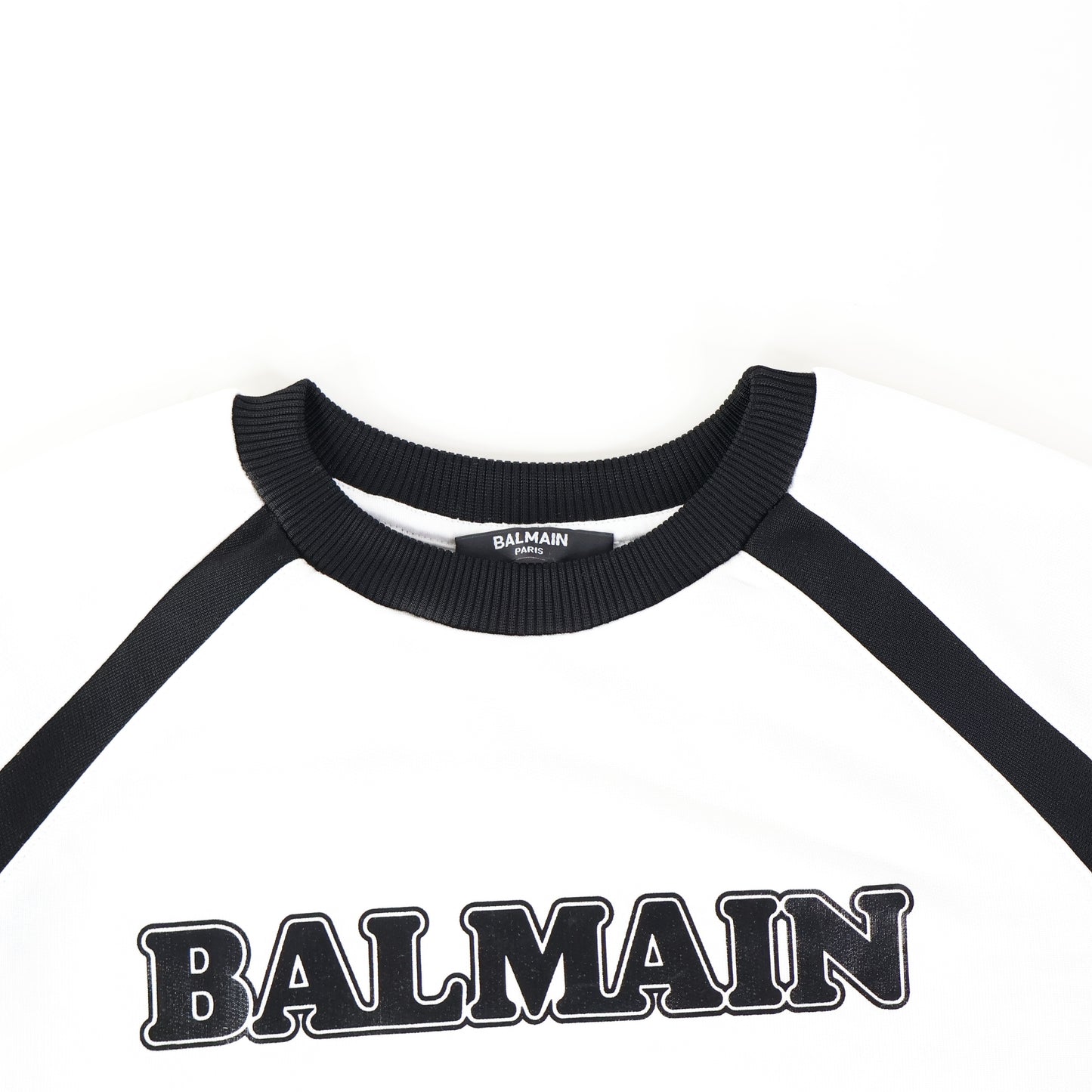 Balmain Sweater White Black