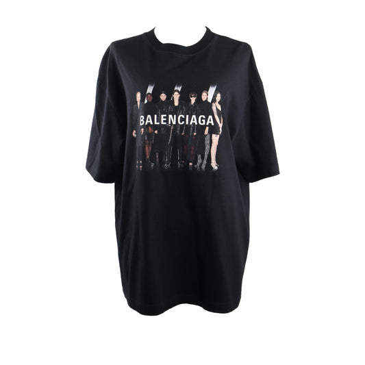 Balenciaga T-Shirt Top Model Print