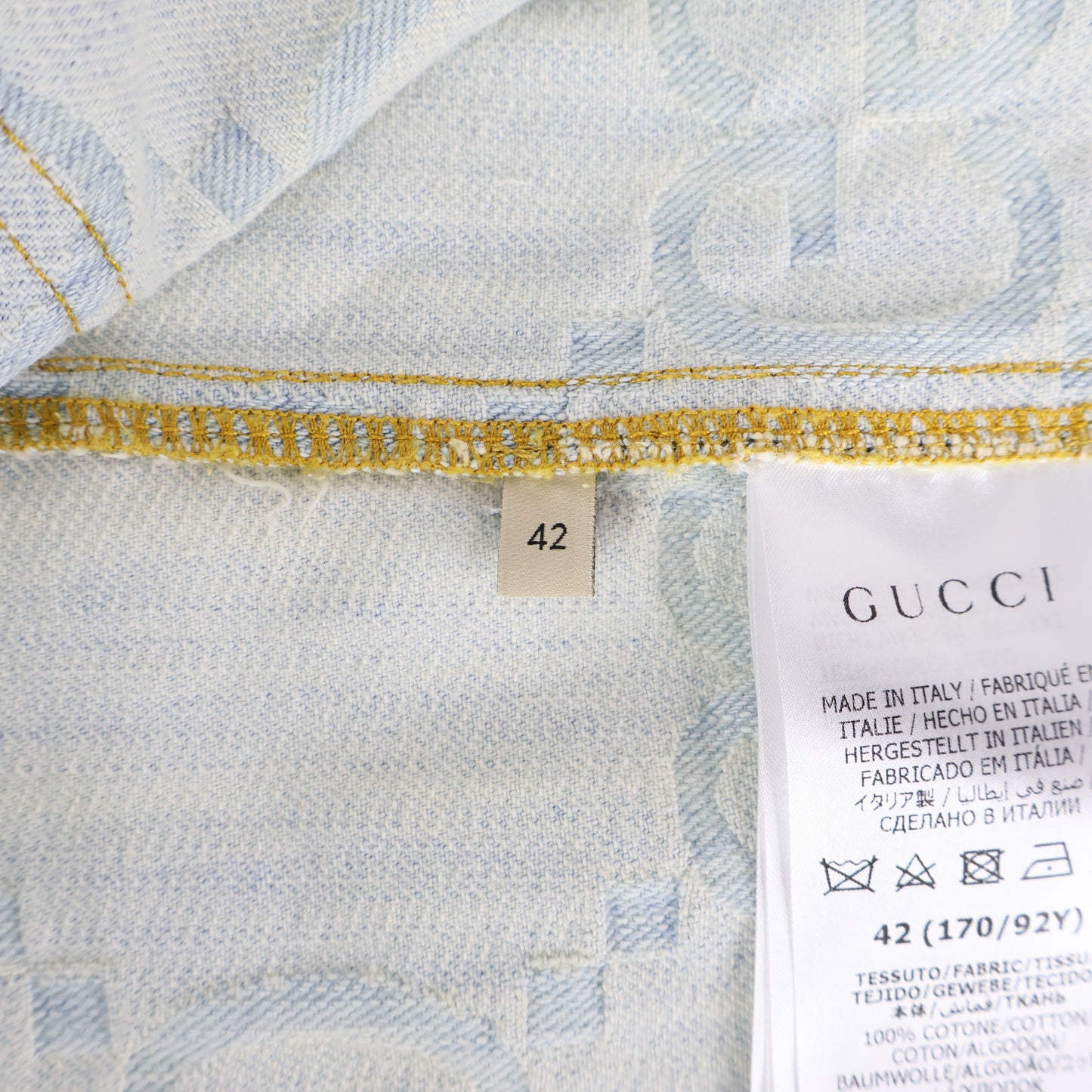 Gucci Denim Shirt GG