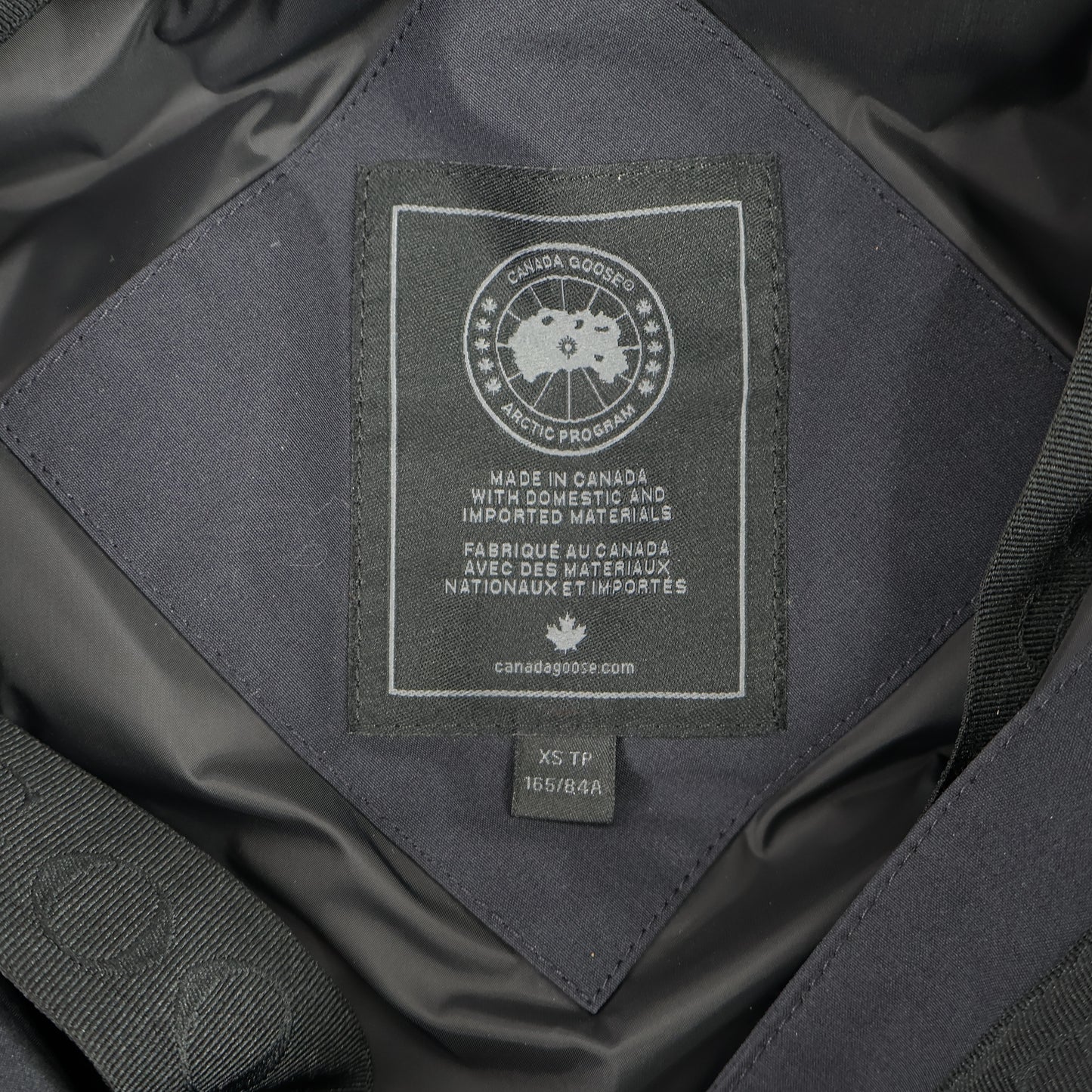 Canada Goose Jacket Hoodie Navy