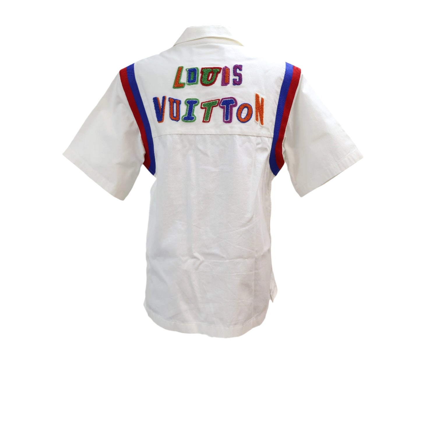 Louis Vuitton x NBA Shirt White Blue/Red