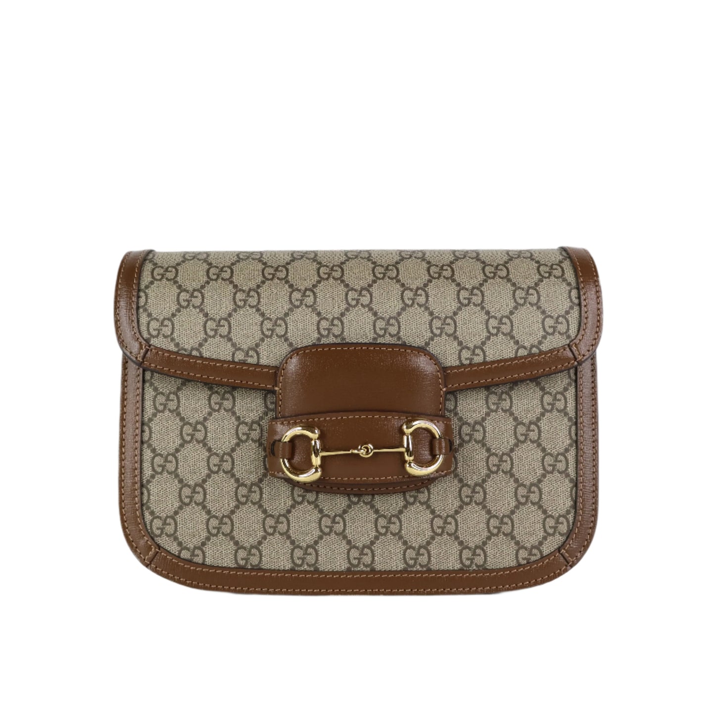 Gucci Horsebit 1955 Shoulder Brown