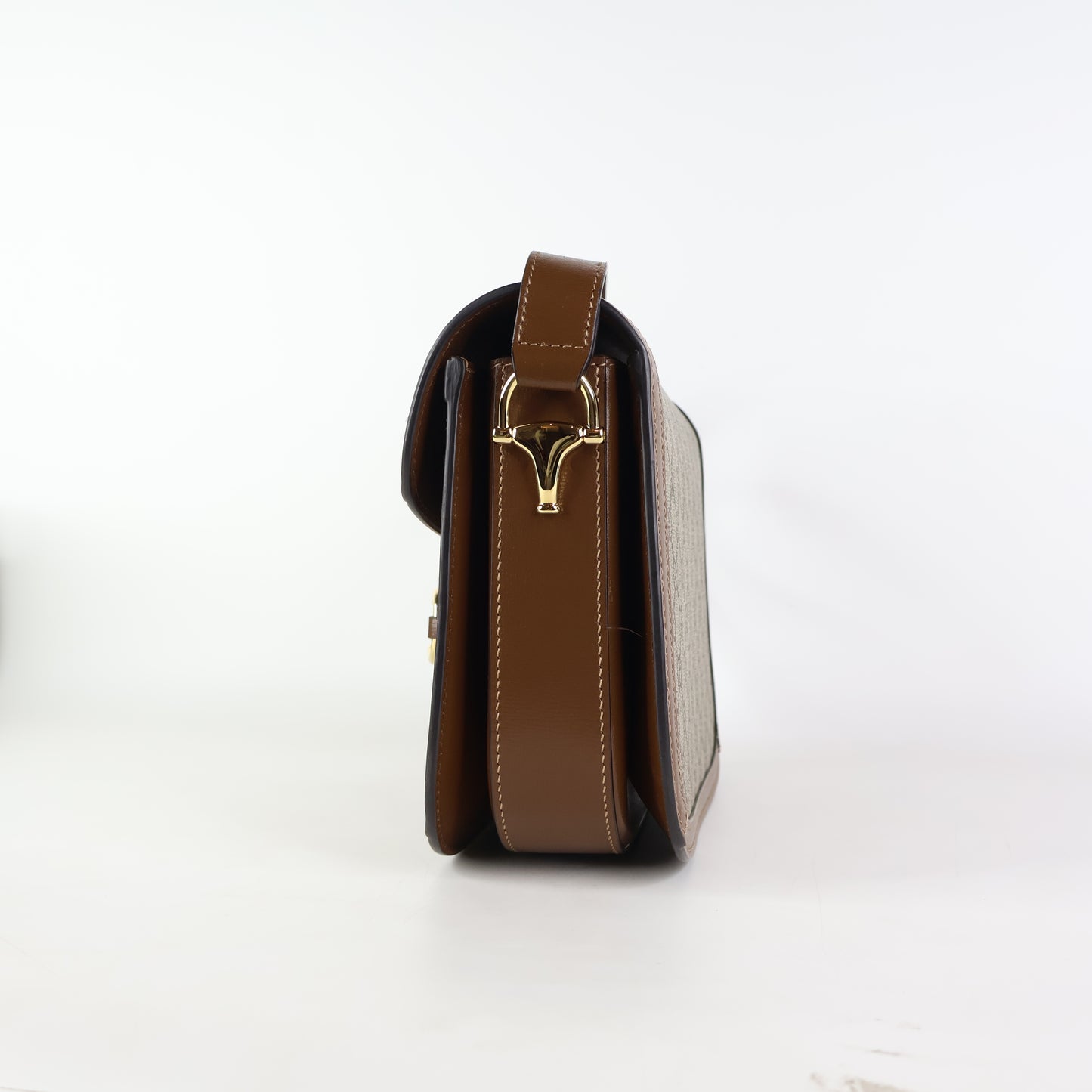 Gucci Horsebit 1955 Shoulder Brown