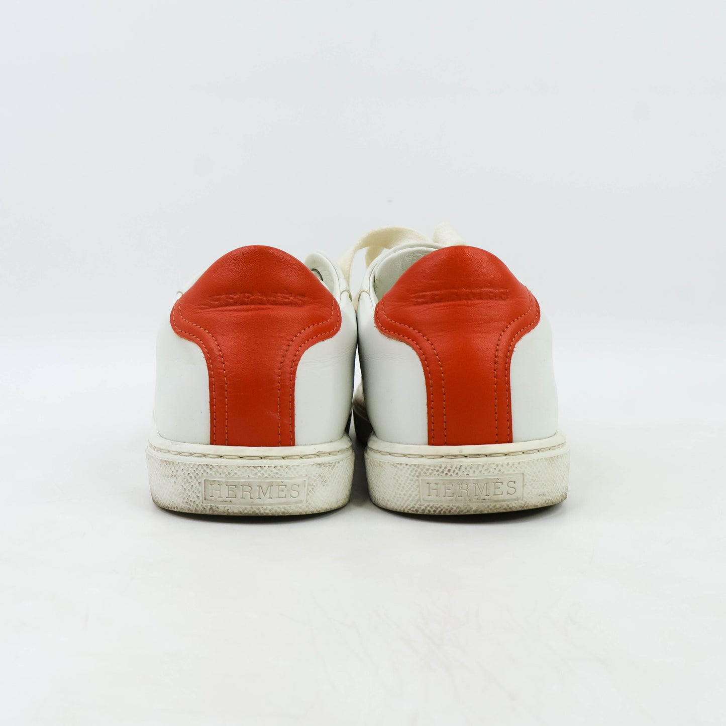 Hermes Avantage Sneakers White/Orange 37