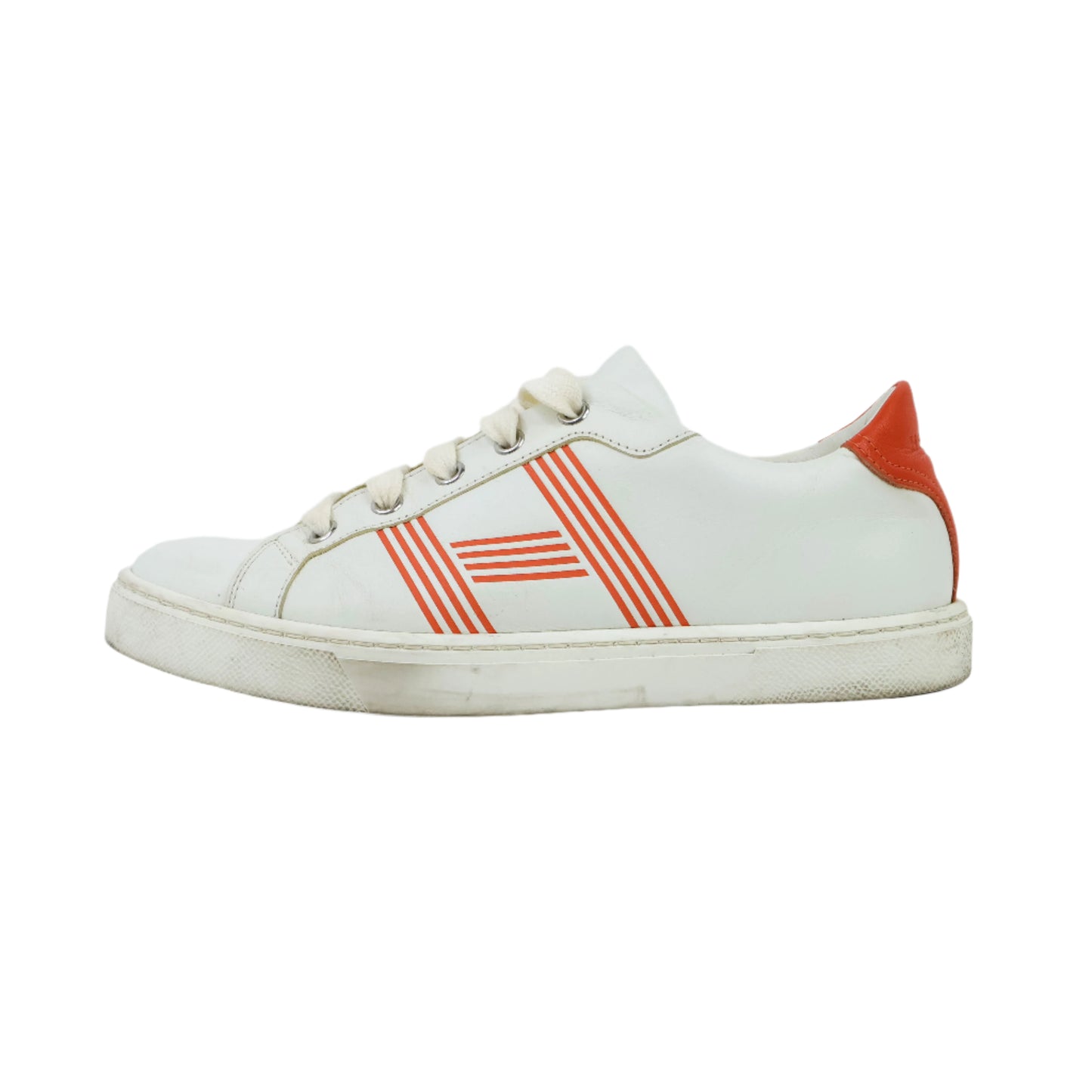 Hermes Avantage Sneakers White/Orange 37