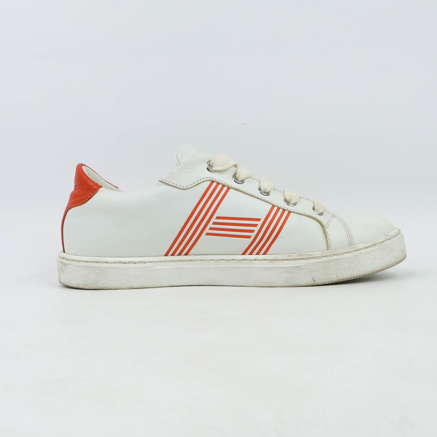 Hermes Avantage Sneakers White/Orange 37