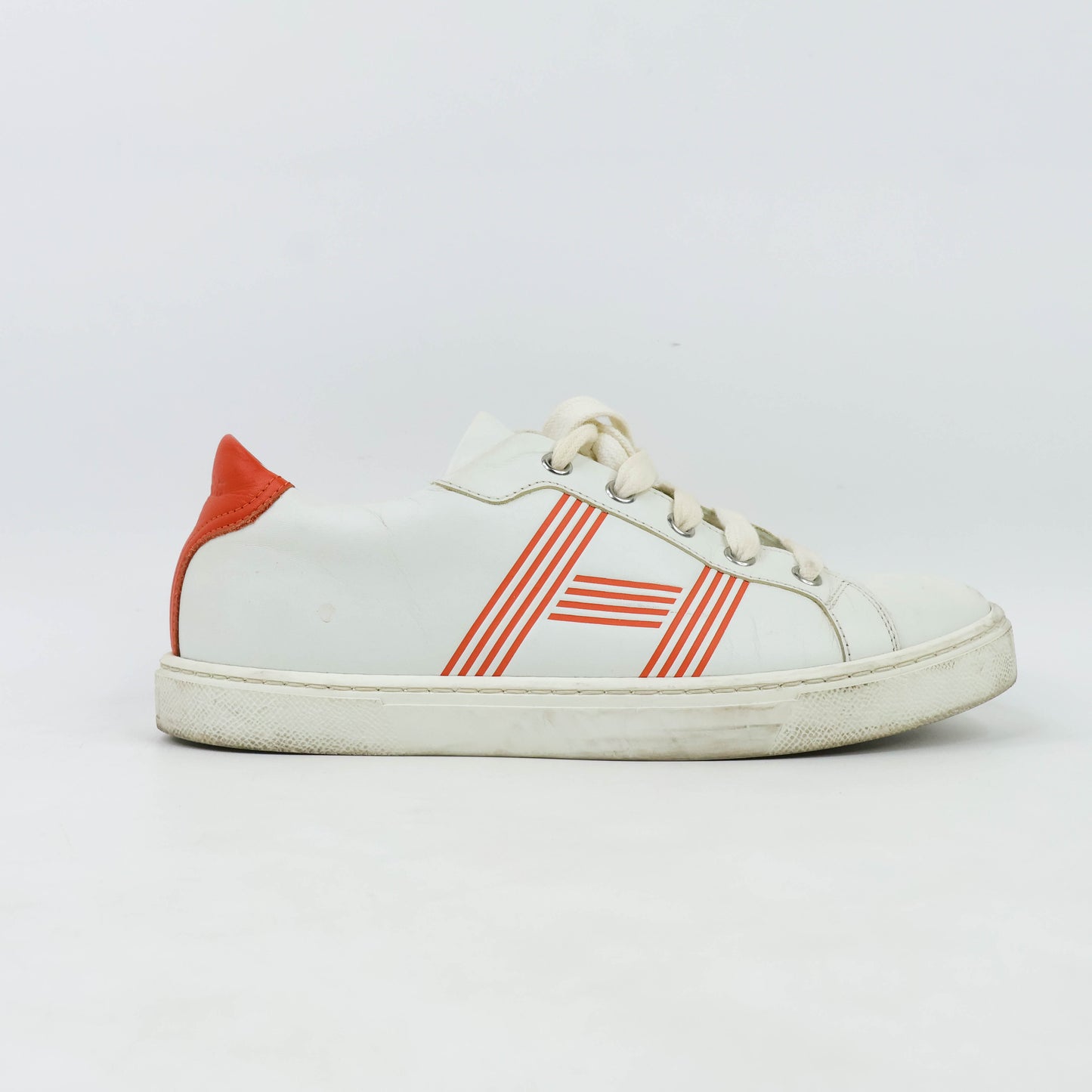 Hermes Avantage Sneakers White/Orange 37