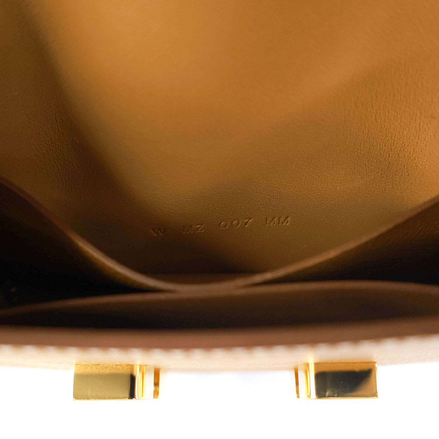 Hermes Constance Slim Epsom Gold GHW