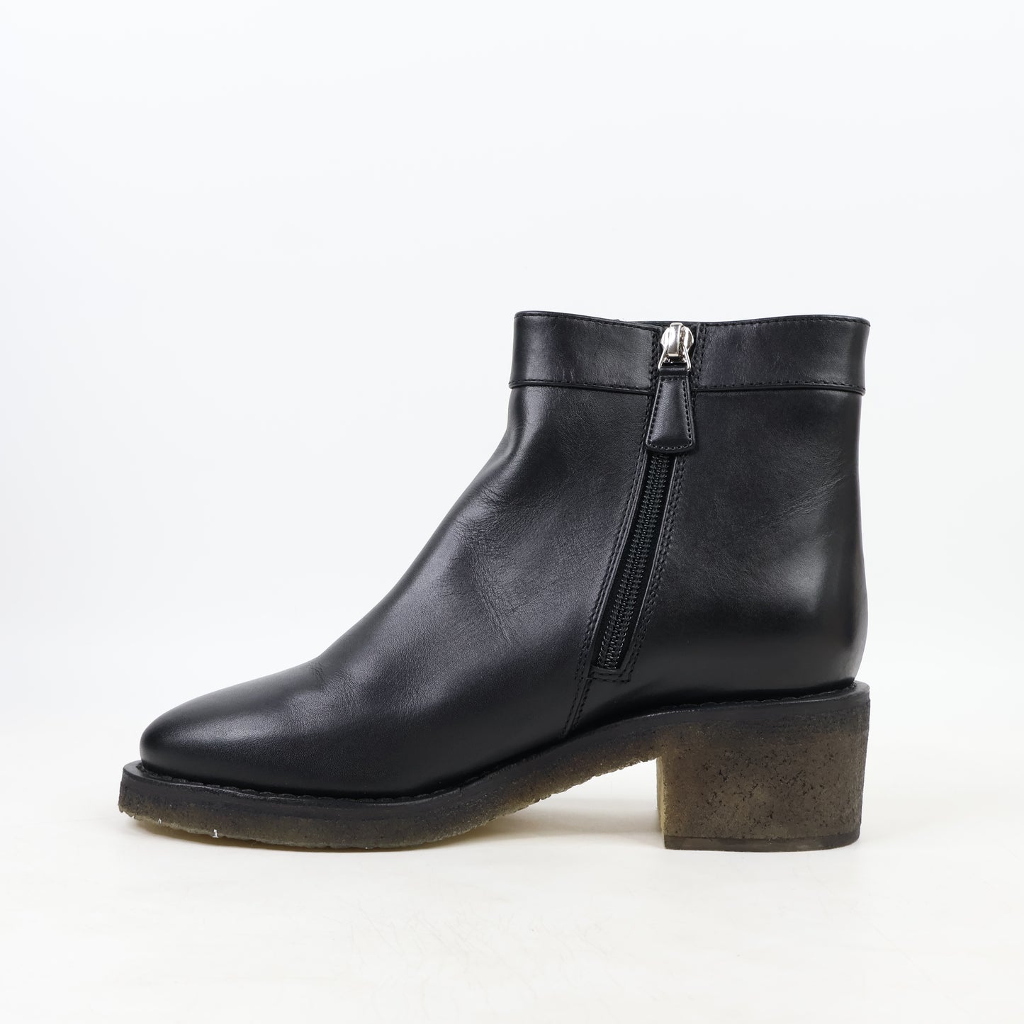 Chanel Ankle Boots Black CC Turnlock 36