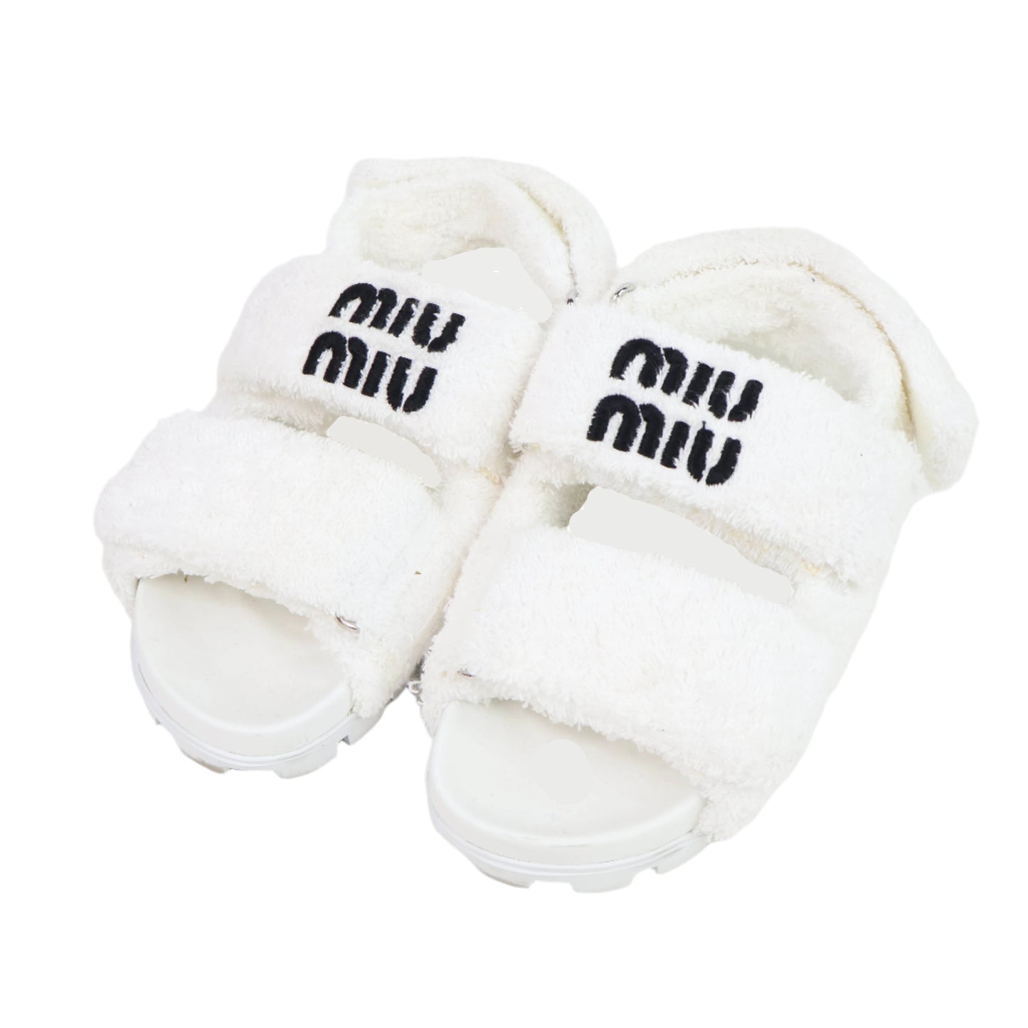 Miu Miu Sandals Terry Cloth 36