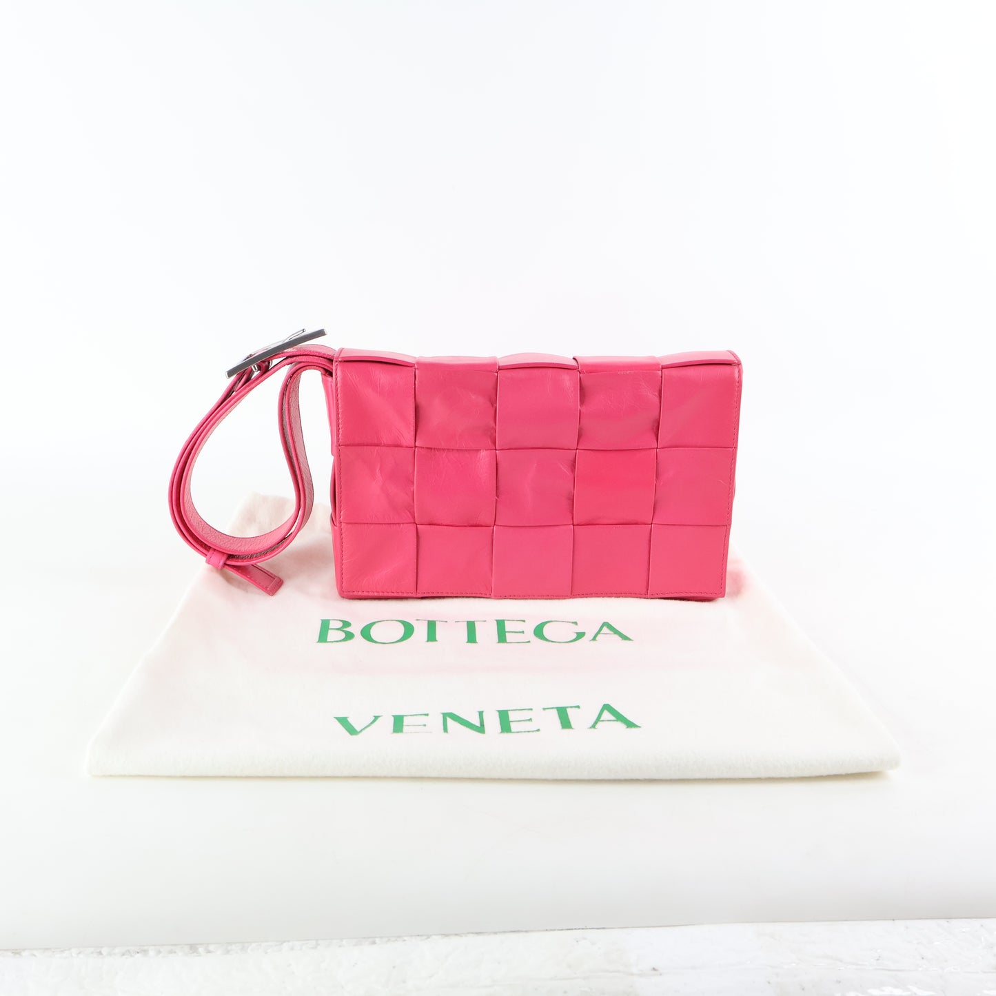 Bottega Cassette Bag Cranberry