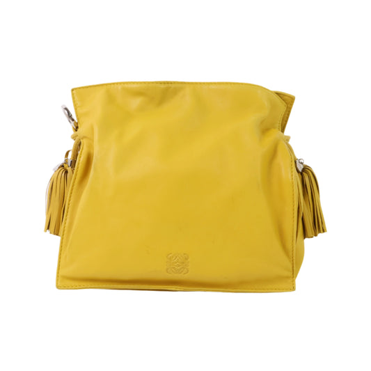 Loewe Flamenco Tassel Mini Mustard