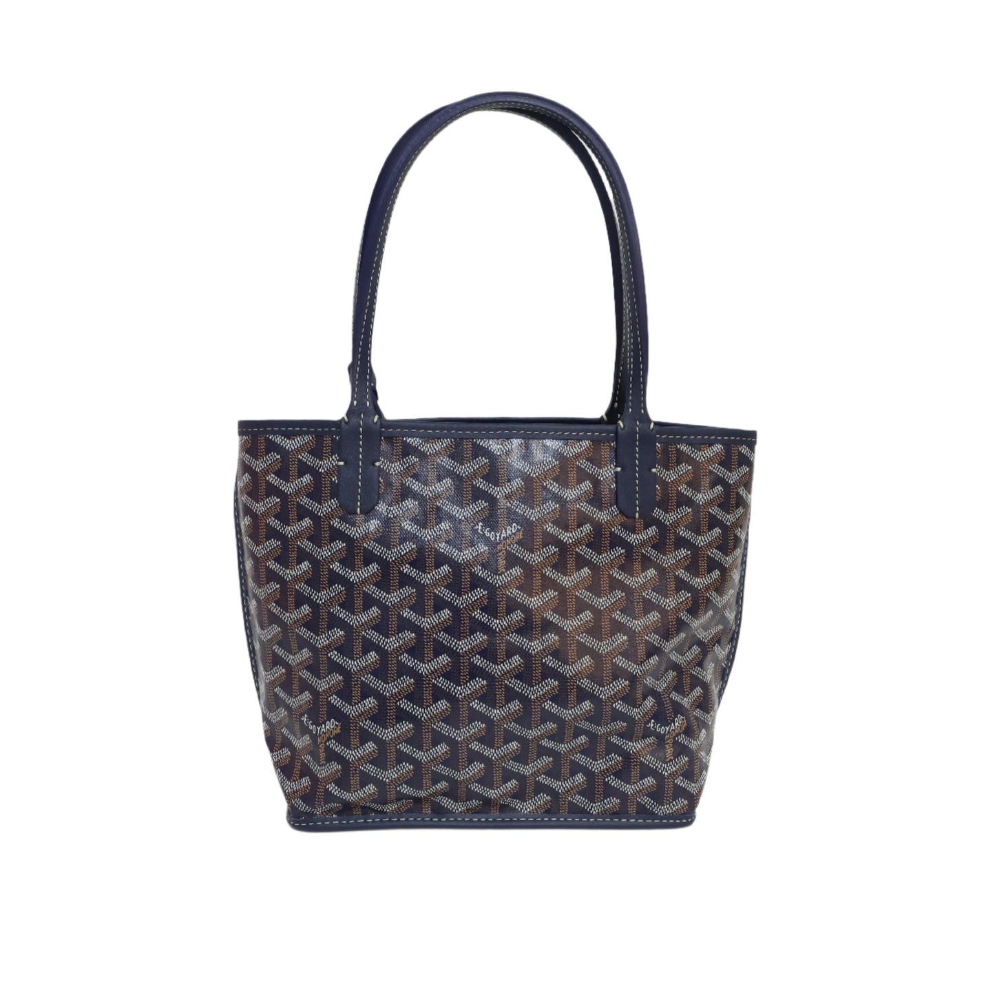 Goyard Anjou Mini Navy