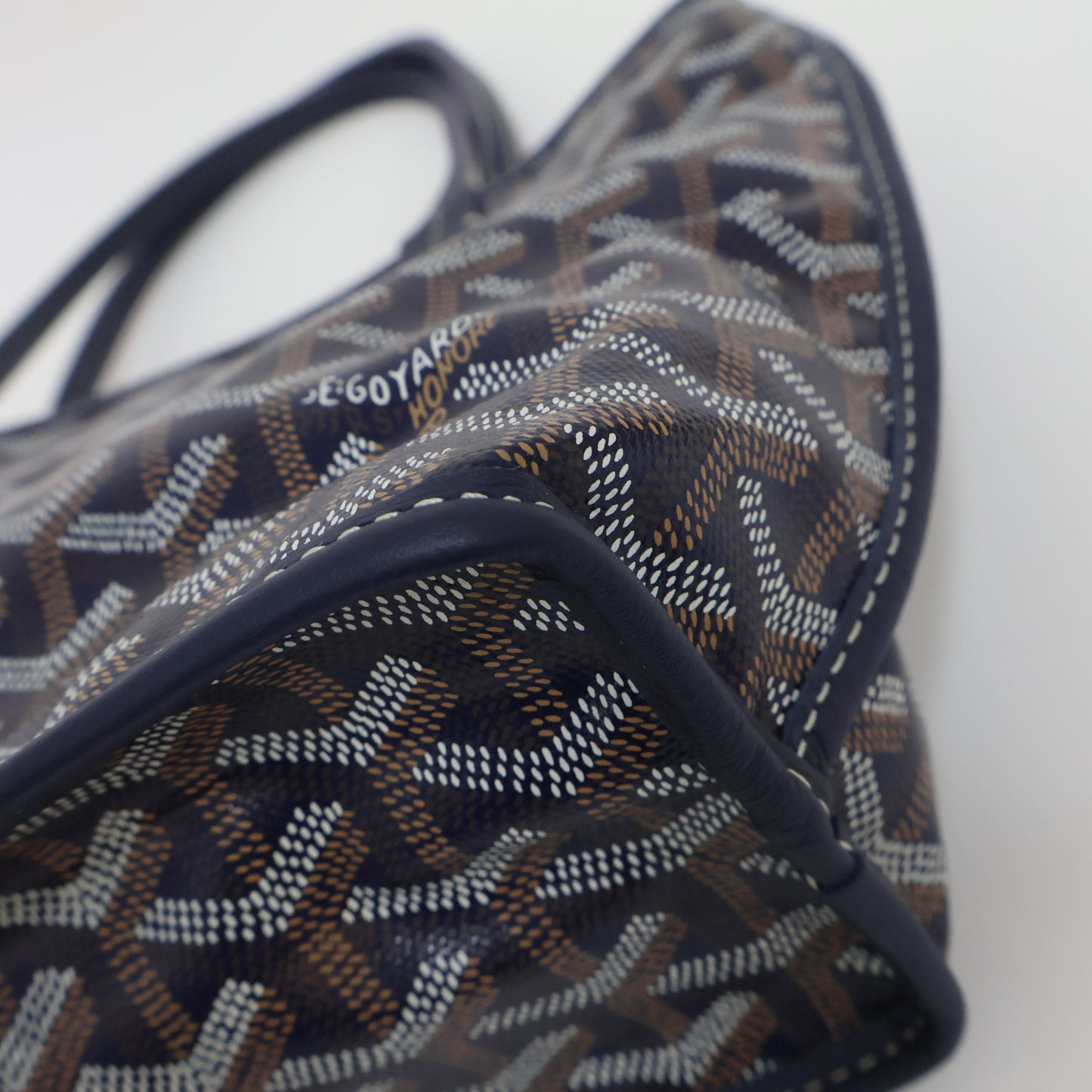 Goyard Anjou Mini Navy