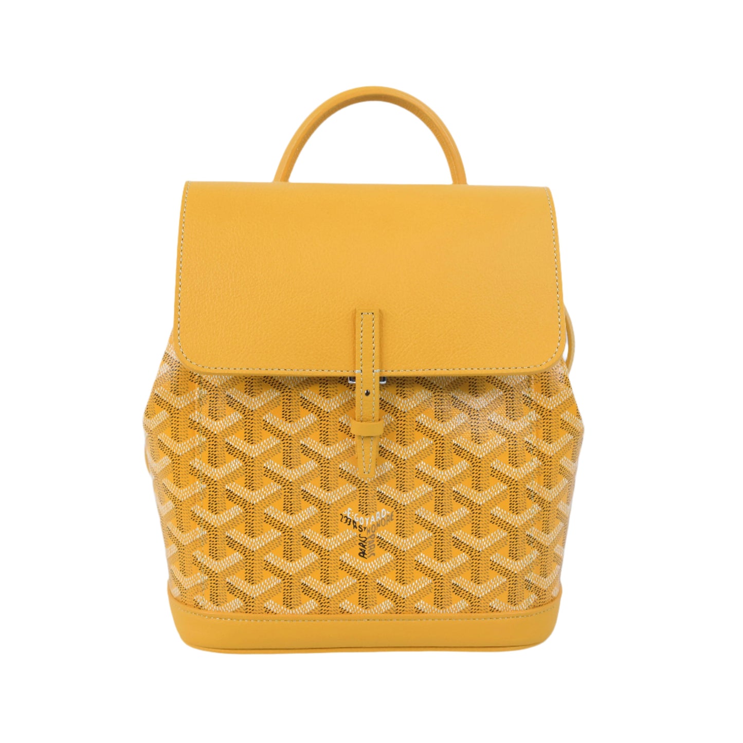 Goyard Alpin Mini Backpack Yellow