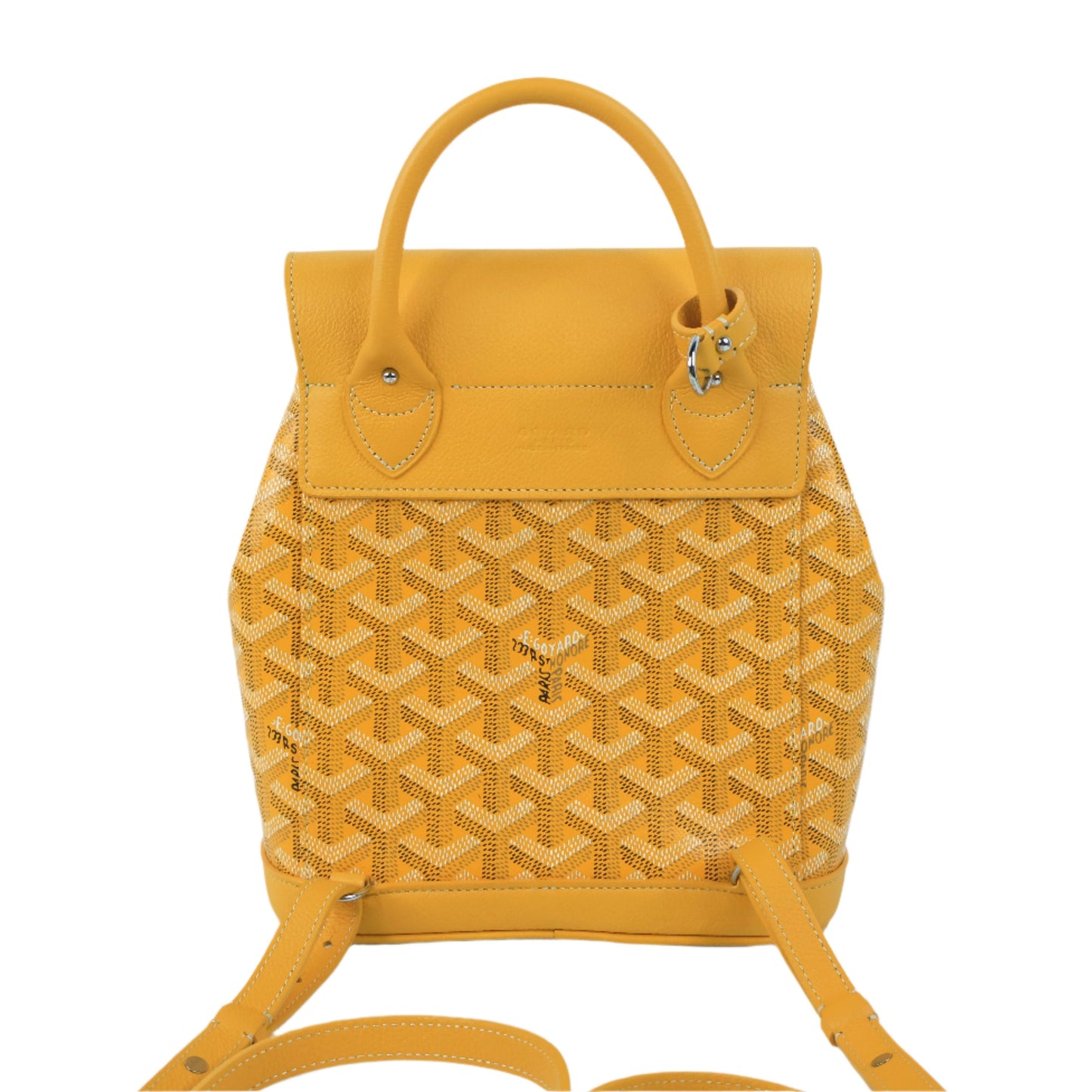 Goyard Alpin Mini Backpack Yellow