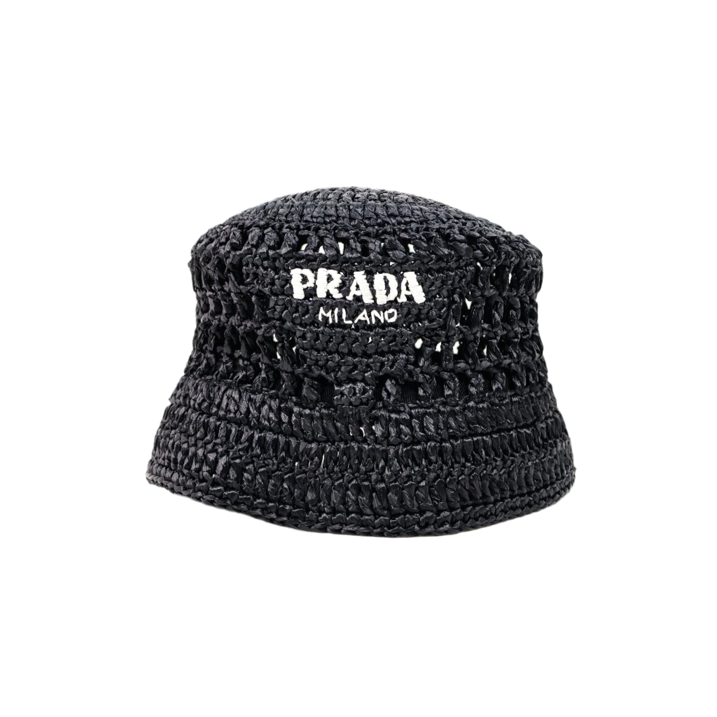 Prada Bucket Hat Raffia s