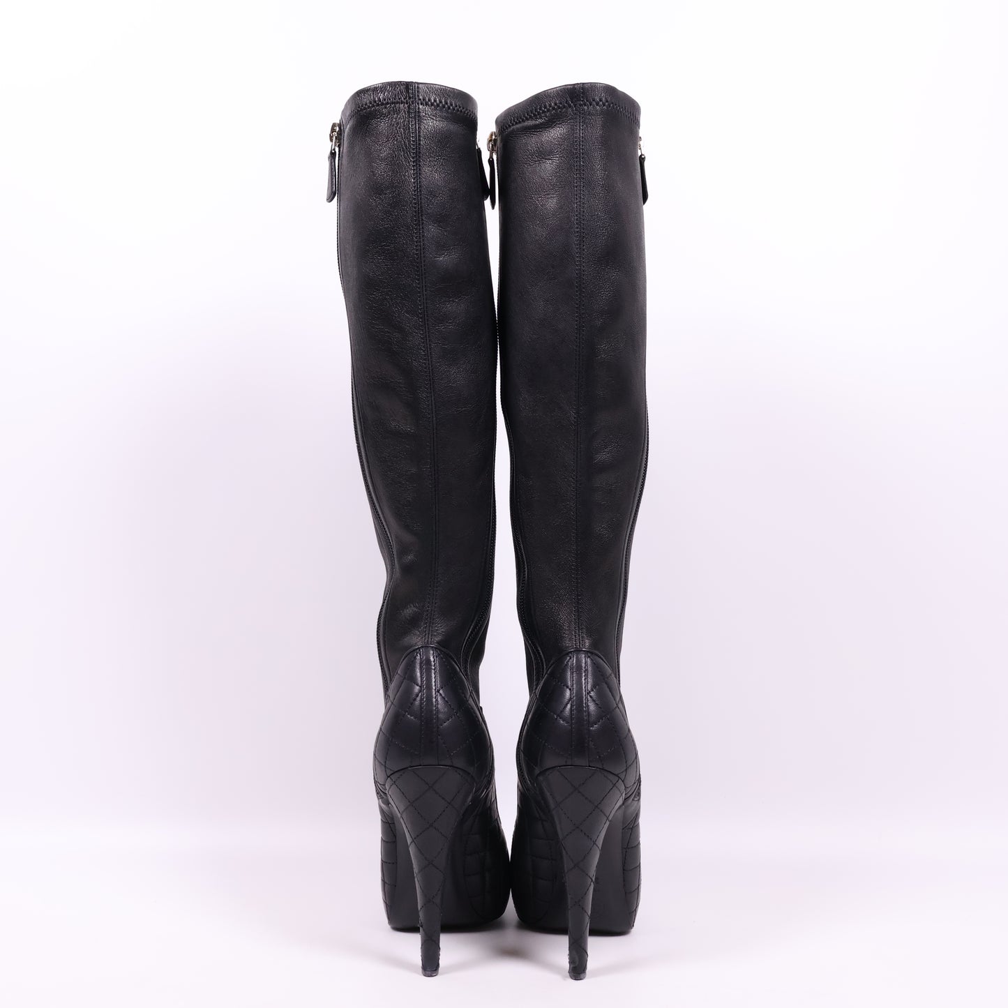 Chanel High Boots Black