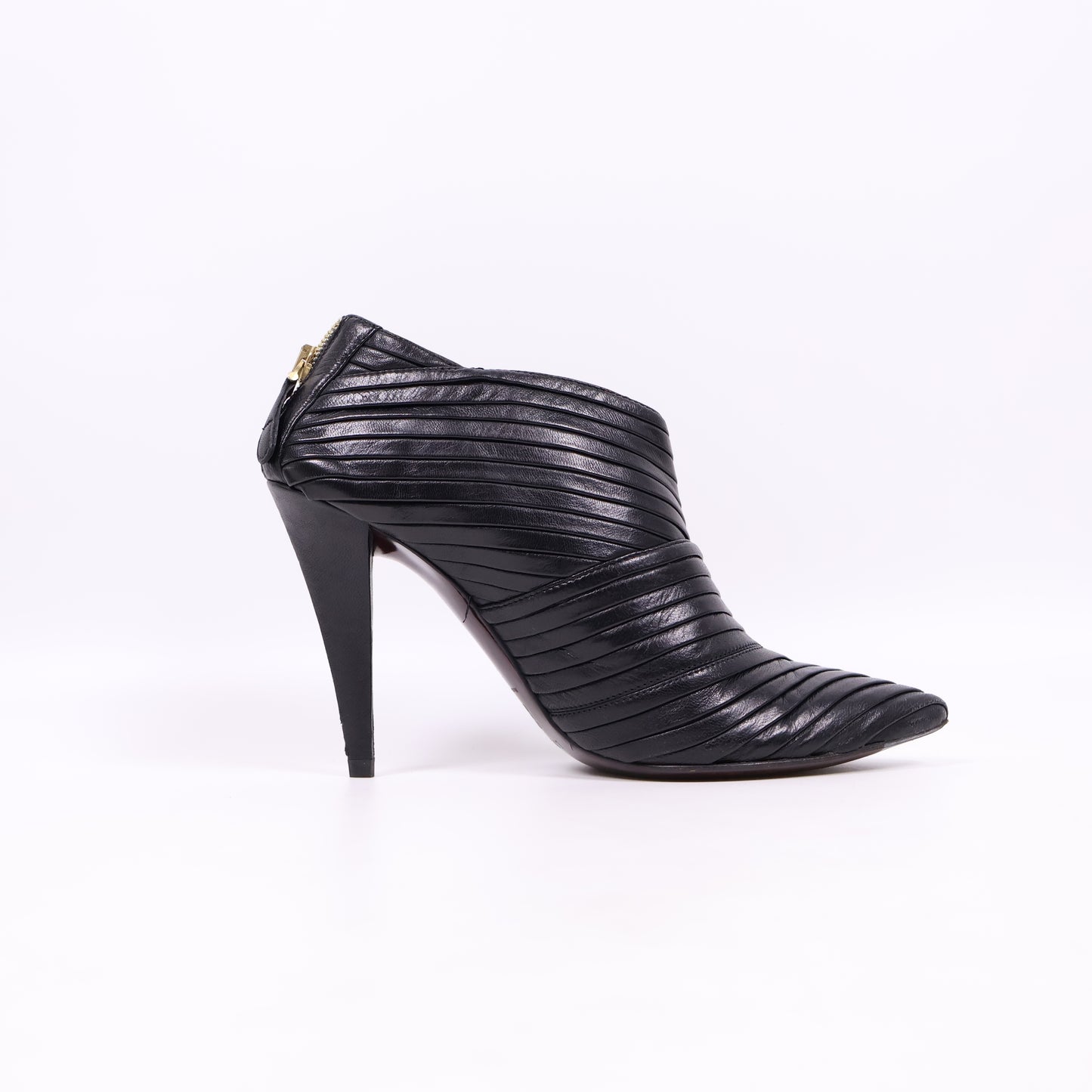 Loewe Booties Leather Black