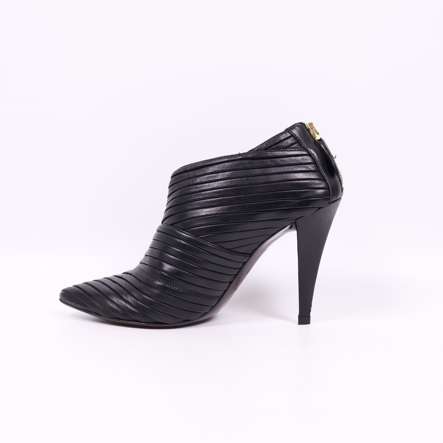 Loewe Booties Leather Black