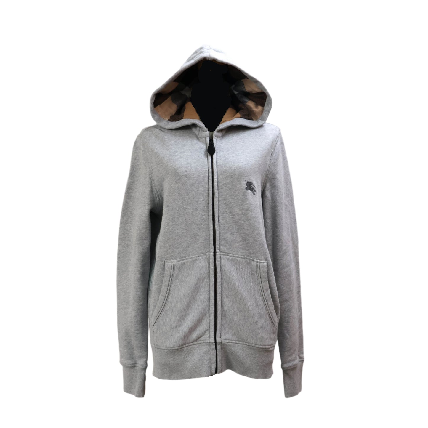 Burberry Jacket Cotton Hoodie Grey