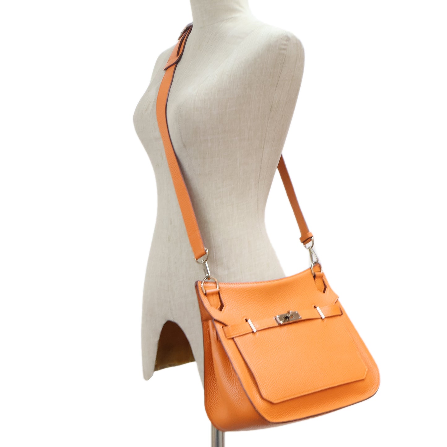 Hermes Clemencemes Jypsiere 28 Orange PHW