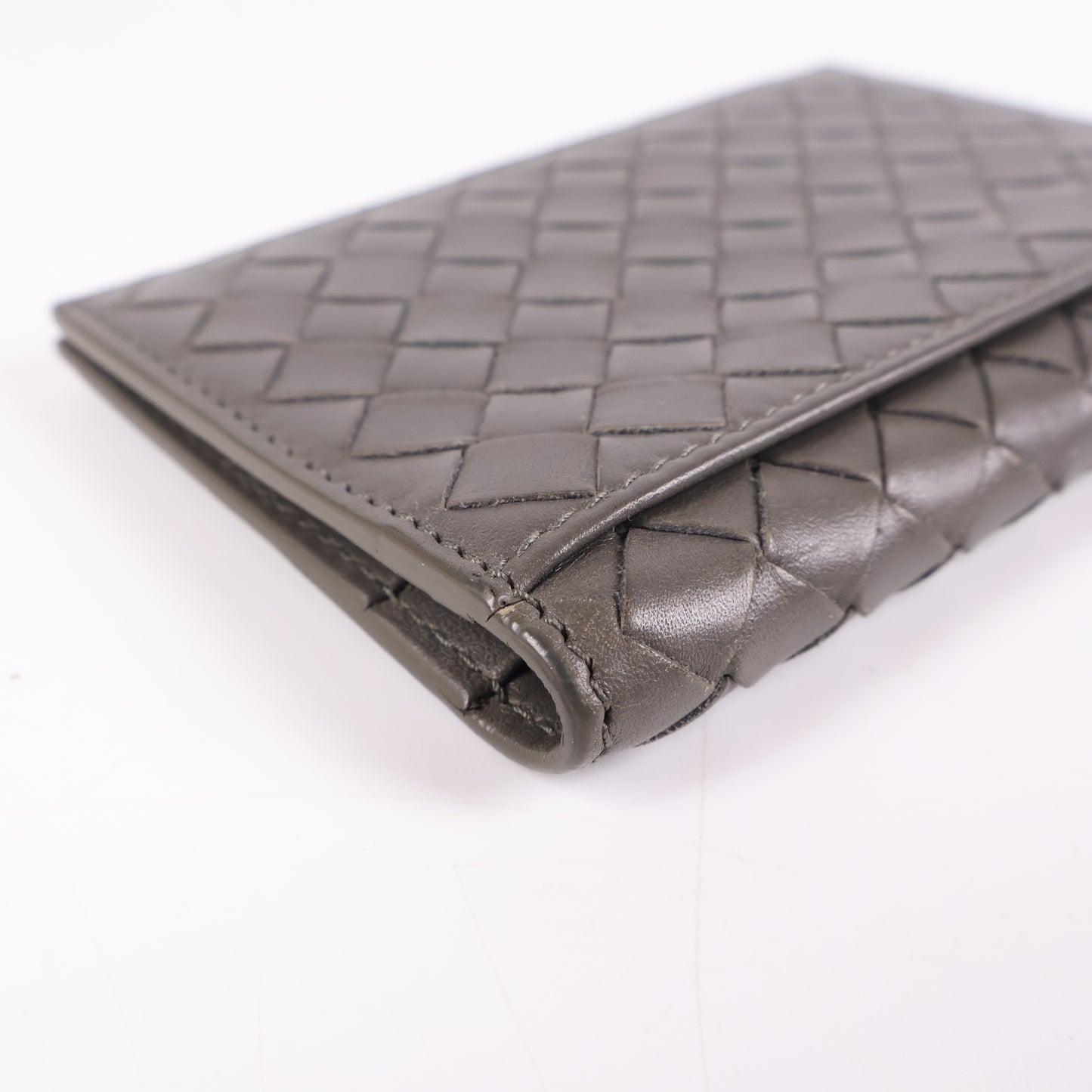 Bottega Card Holder Grey