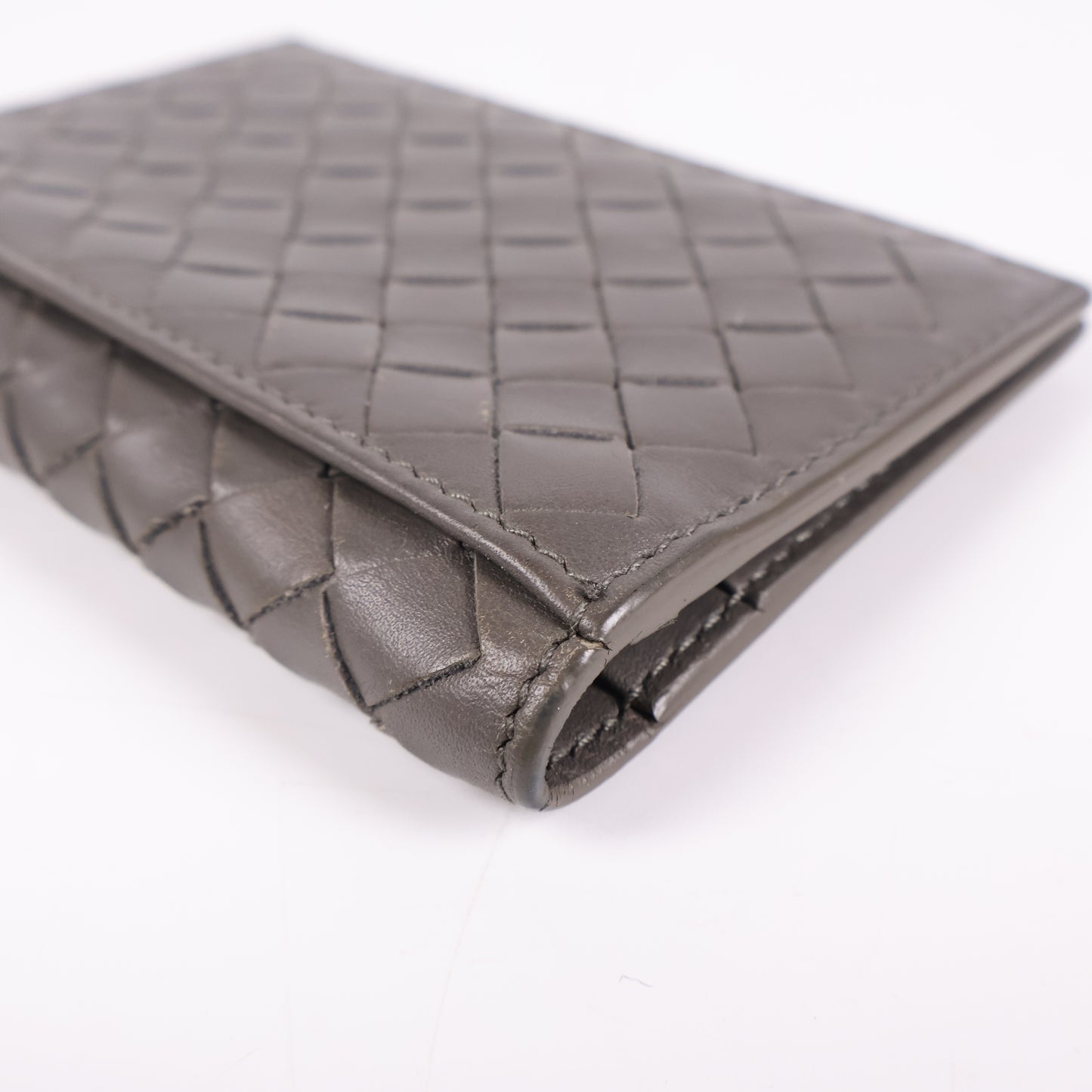 Bottega Card Holder Grey